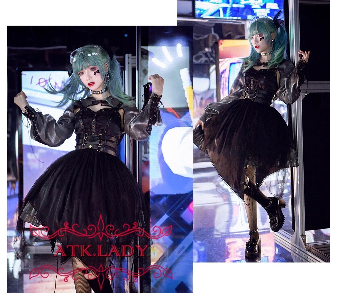 ATK.LADY】K61 Miku III【ミク3世】コルセット 撮影 ライブ衣装 配信