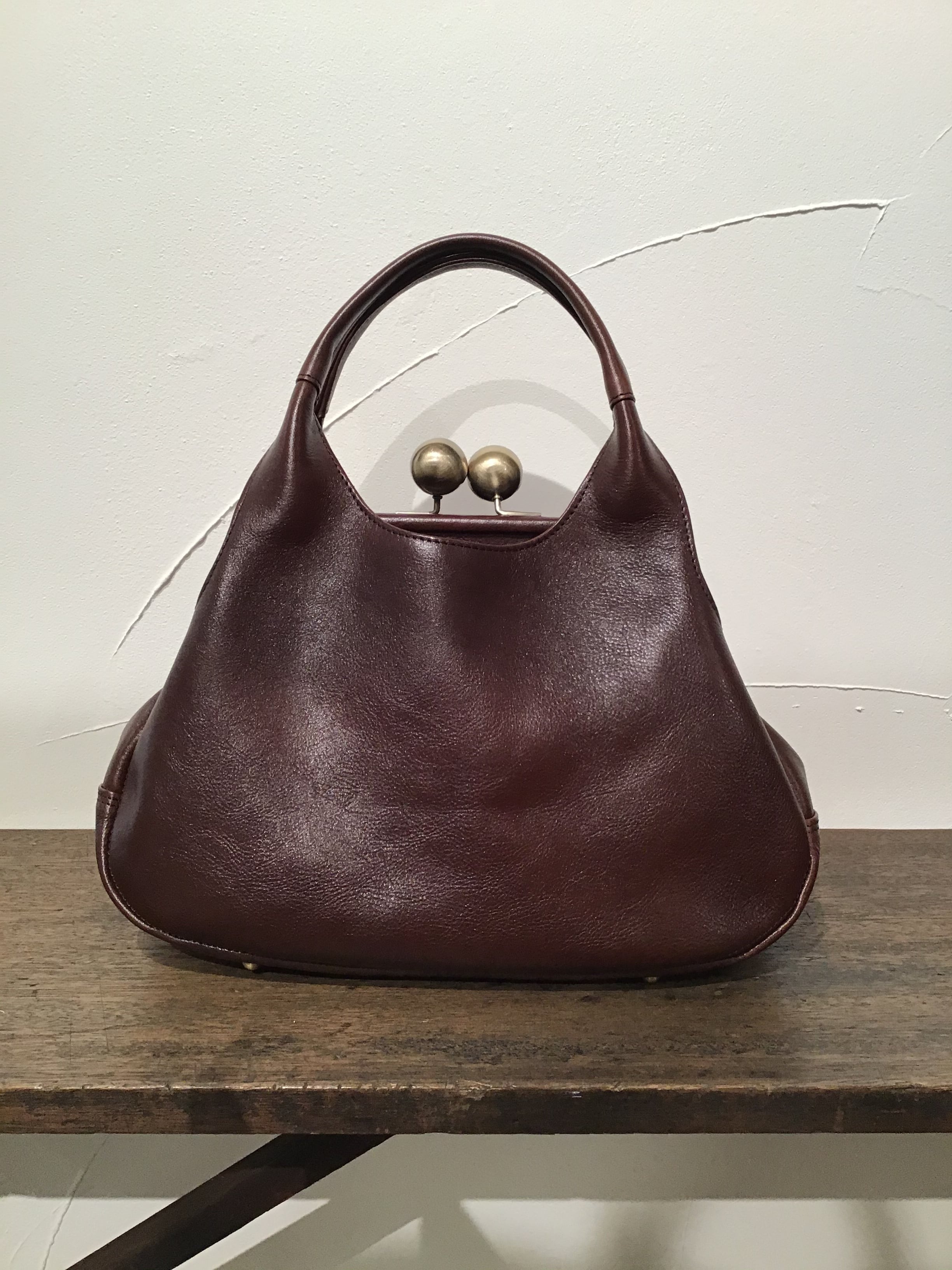 オリジナルがま口ハンドバッグ | すげ蔵