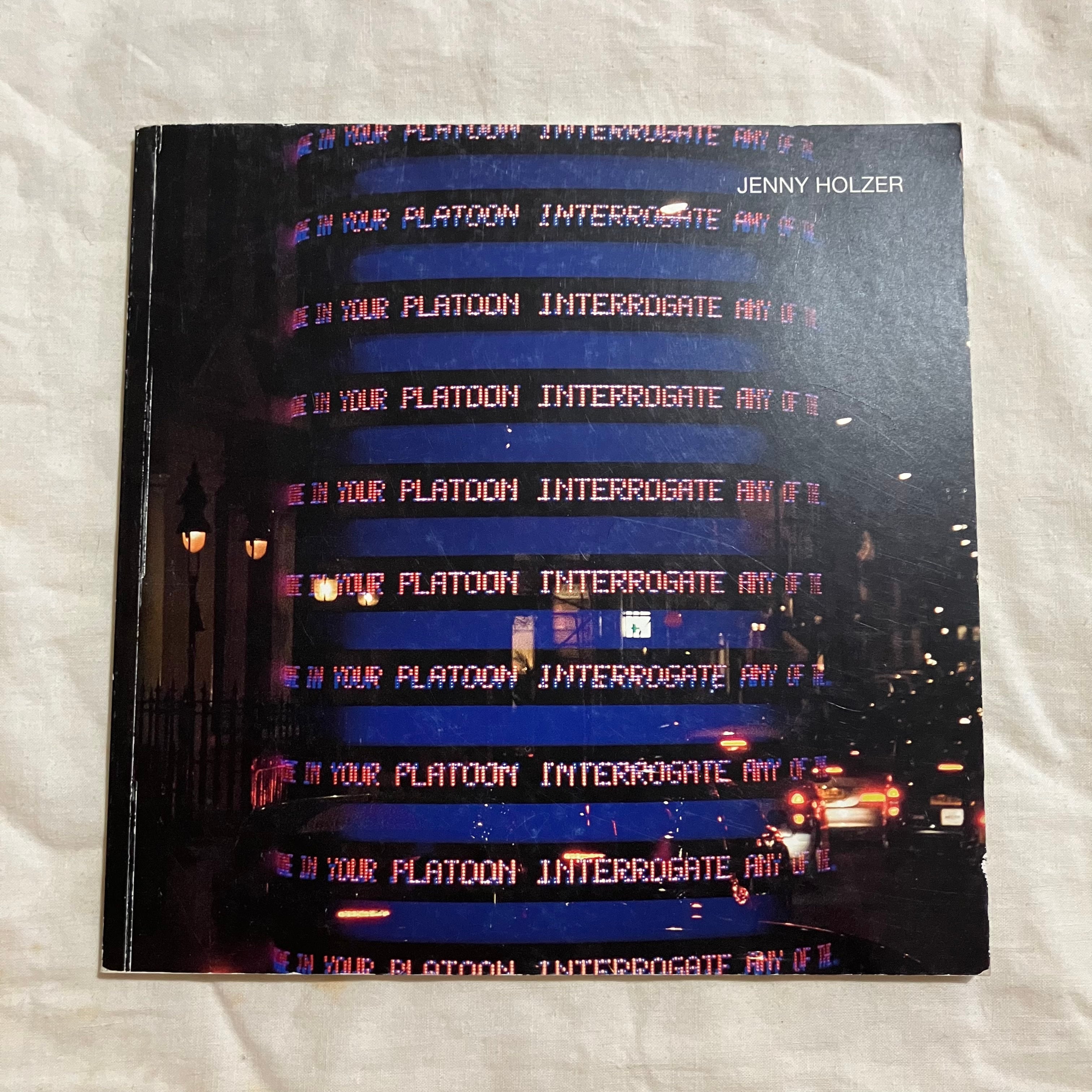 書籍】現代美術家『ジェニー・ホルツァー』作品集『Jenny Holzer