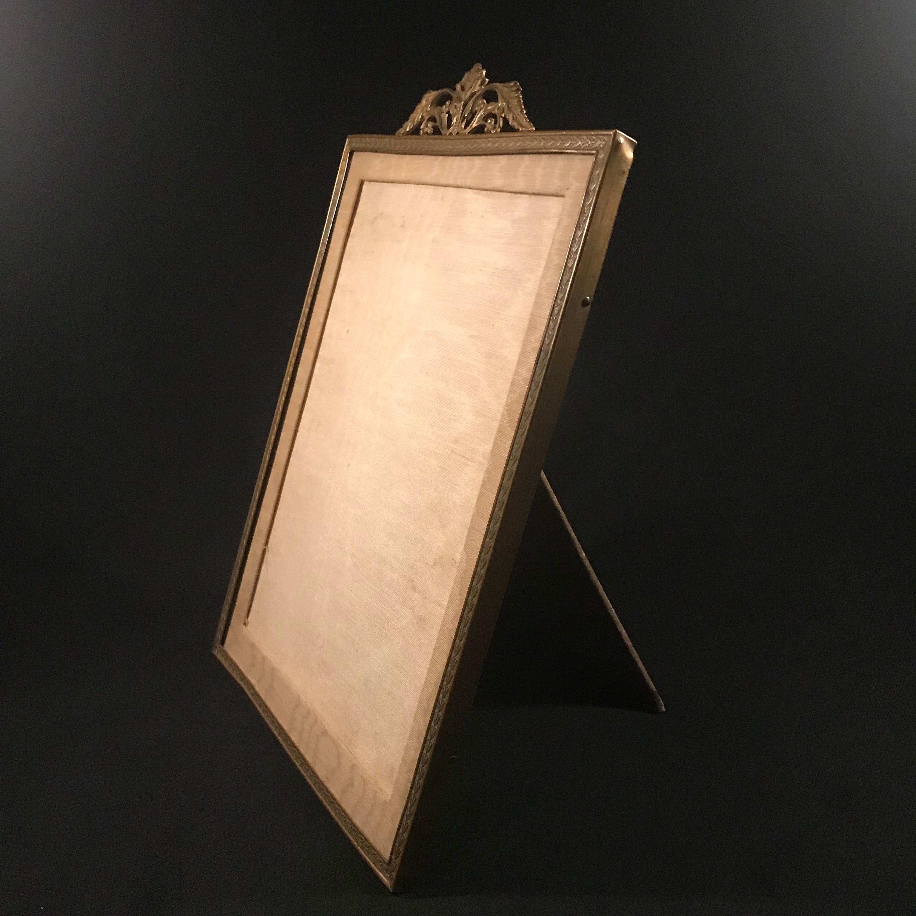 大きな真鍮フレーム/アンティークフレーム | quelque jour（フランス