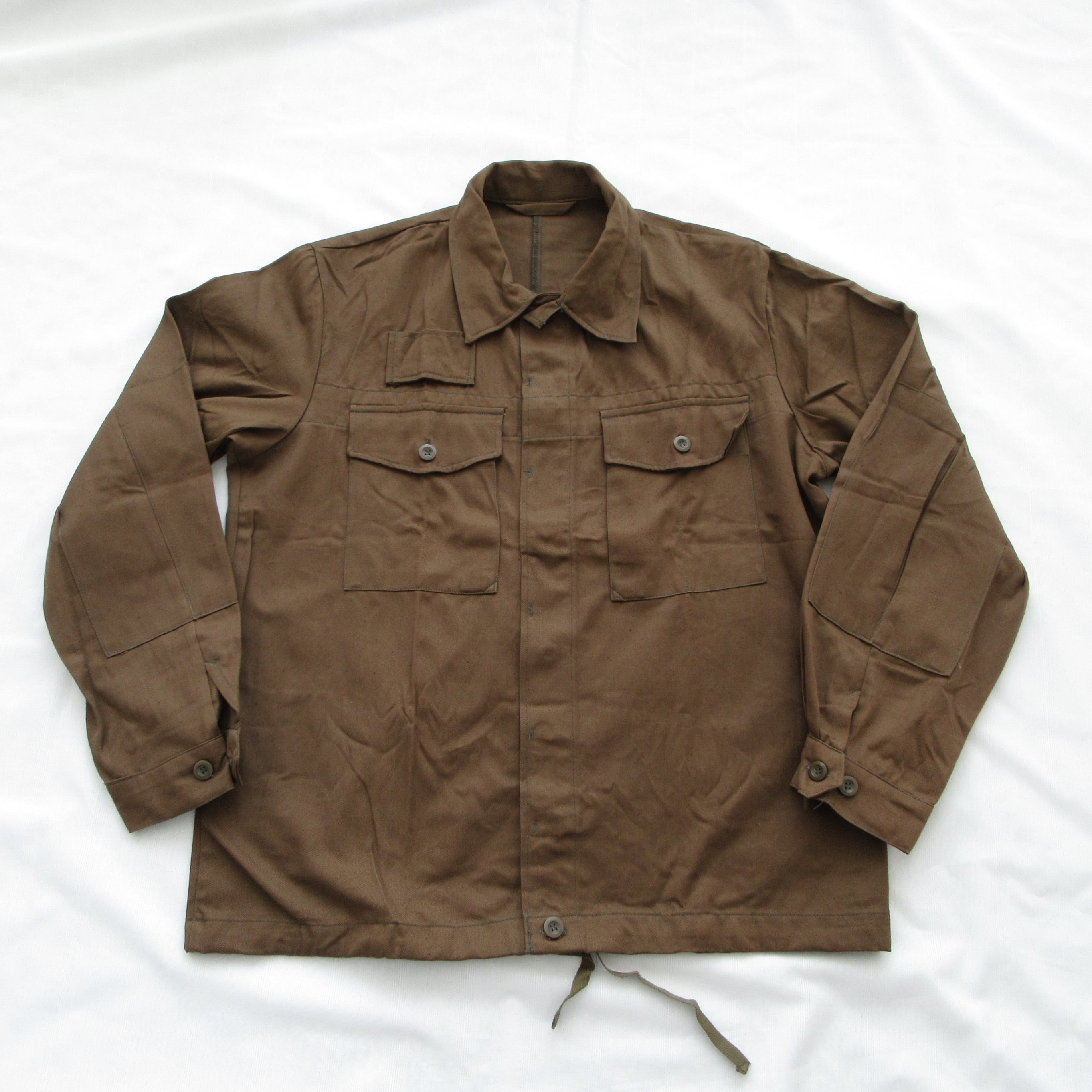 デッドストック チェコ軍 ワークジャケット ブラウン | セレクトショップen