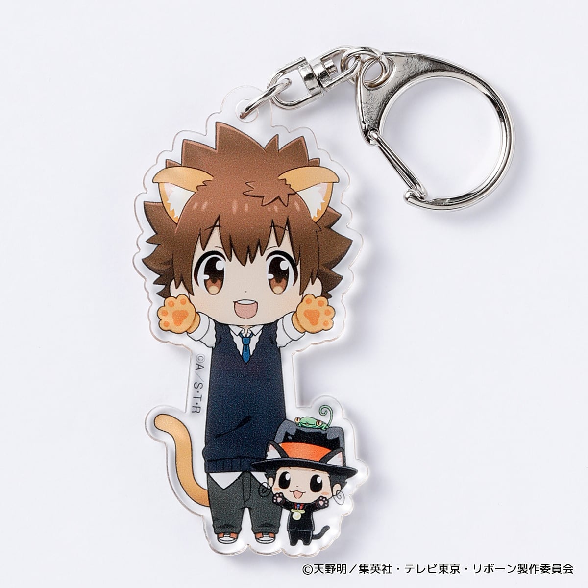 家庭教師ヒットマンREBORN!】のび猫アクリルキーホルダー（ツナ