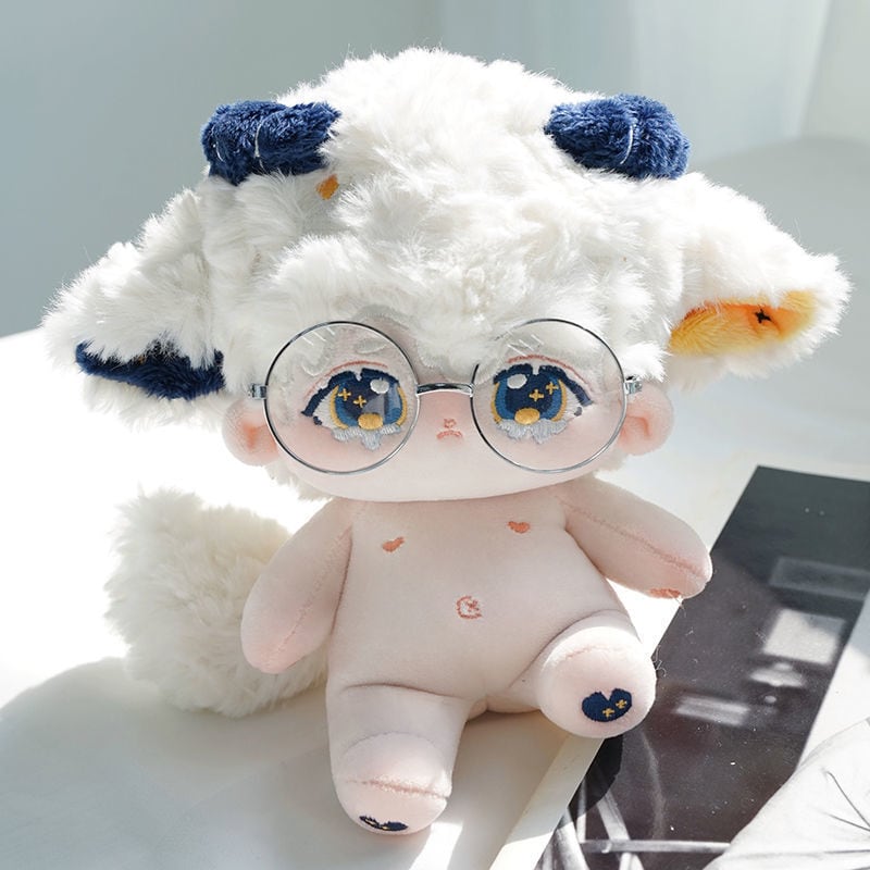 10cm 無属性 ぬいぐるみ 20cm 着せ替えぬいぐるみ 白髪の泣き虫男の子