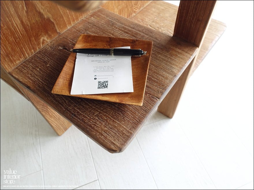 チーク無垢材 ヴィンテージサイドテーブルAnqbo21 脇机 アンティーク