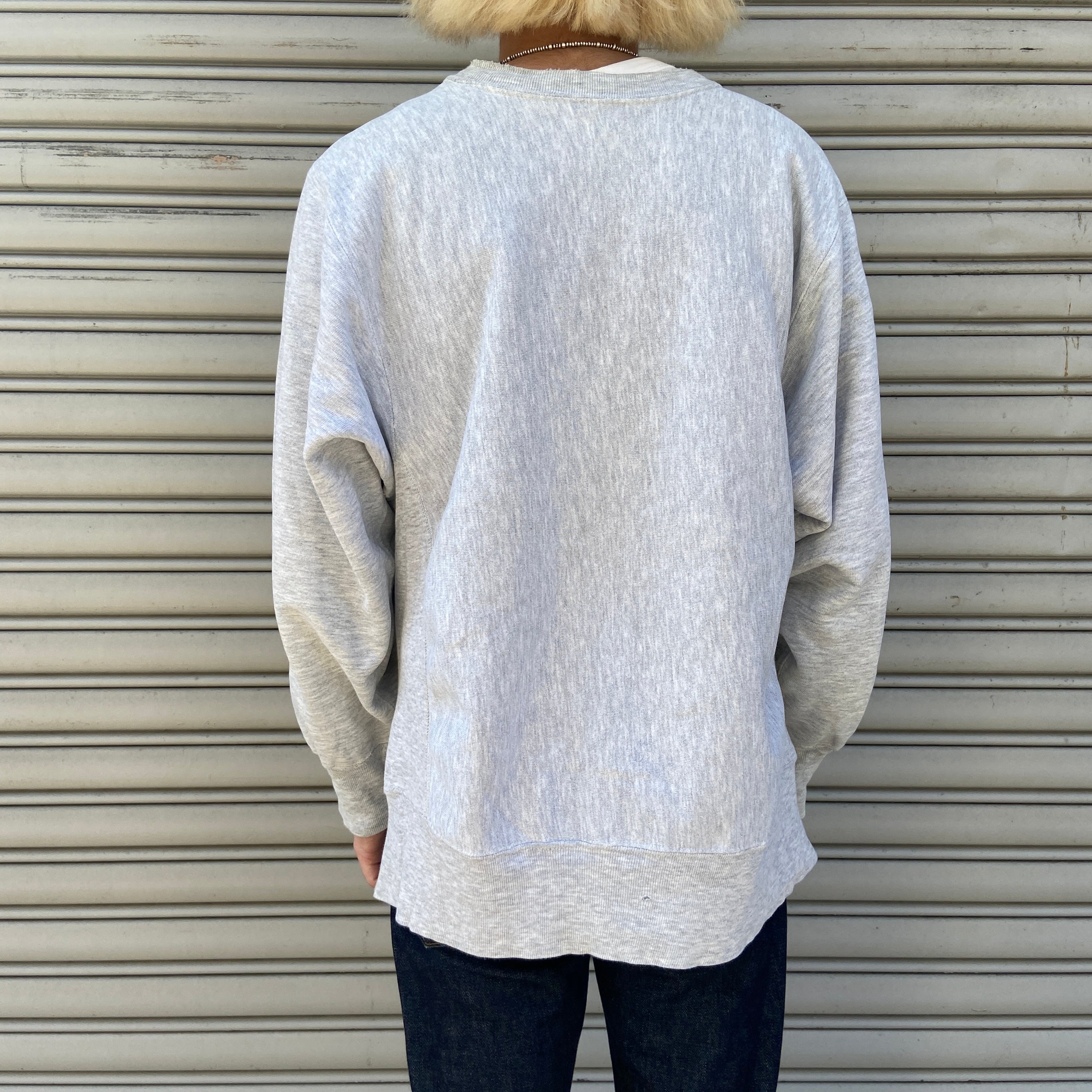 80s USA製 チャンピオン リバースウィーブスウェット 目無し XL | 古着