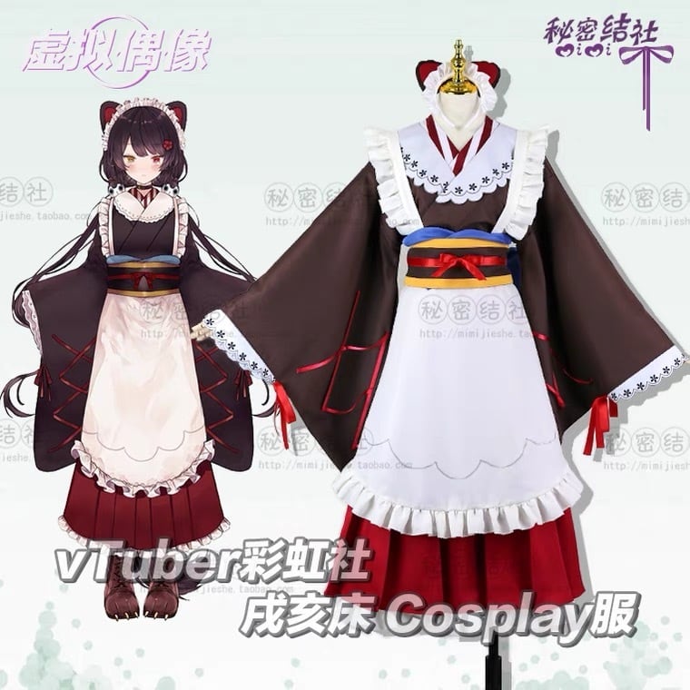 にじさんじ】戌亥とこ コスプレ 衣装 高品質 vtuber 着物 和服 | mimuhana