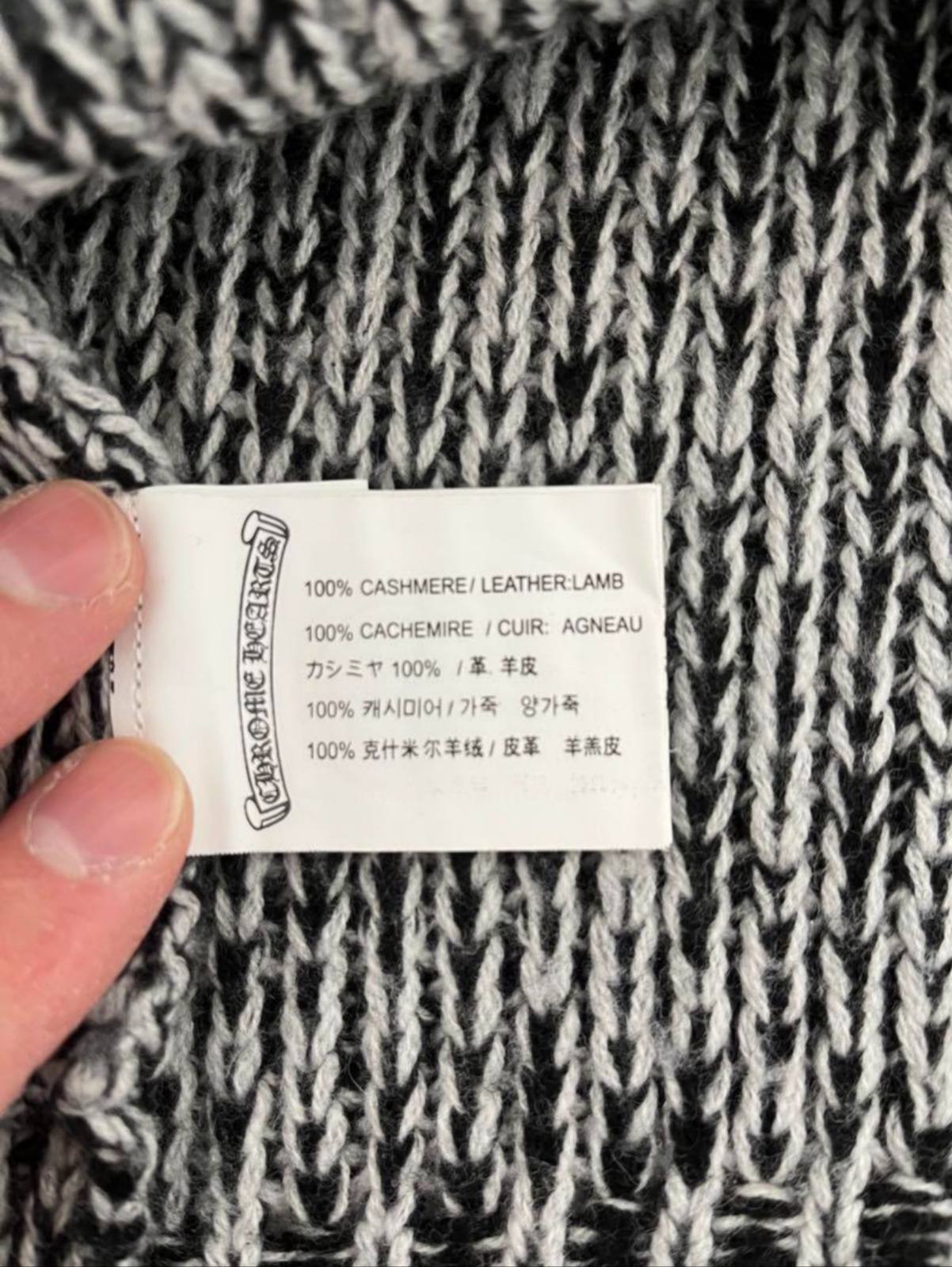 CHROME HEARTS クロムハーツ カシミヤ ニットセーター | chromehearts