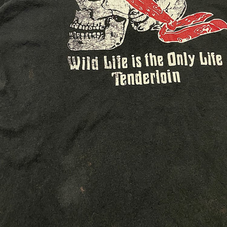 テンダーロイン バンダナスカル ビンテージ Tシャツ ヒッピー ハーレー