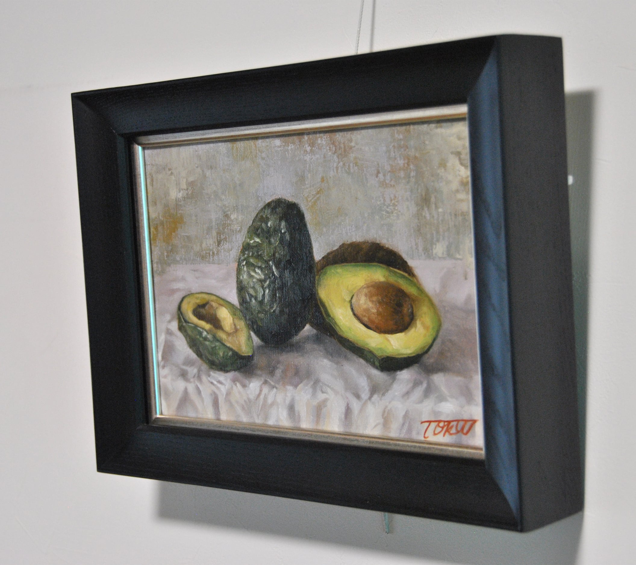 油彩画 SM（サムホール）サイズ 「Avocados」 | toka718