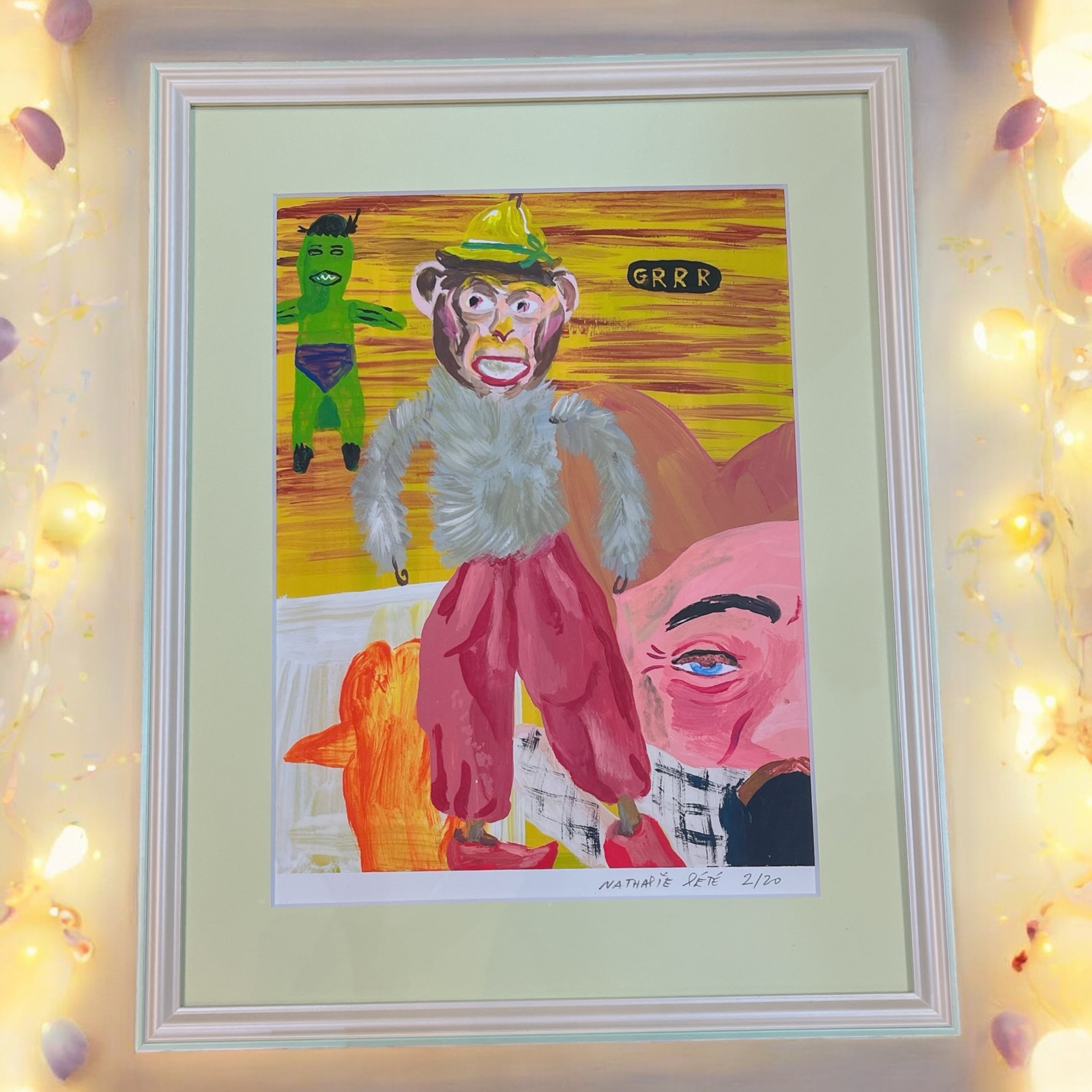 ナタリーレテ リトグラフ 直筆サイン入り | mazurka