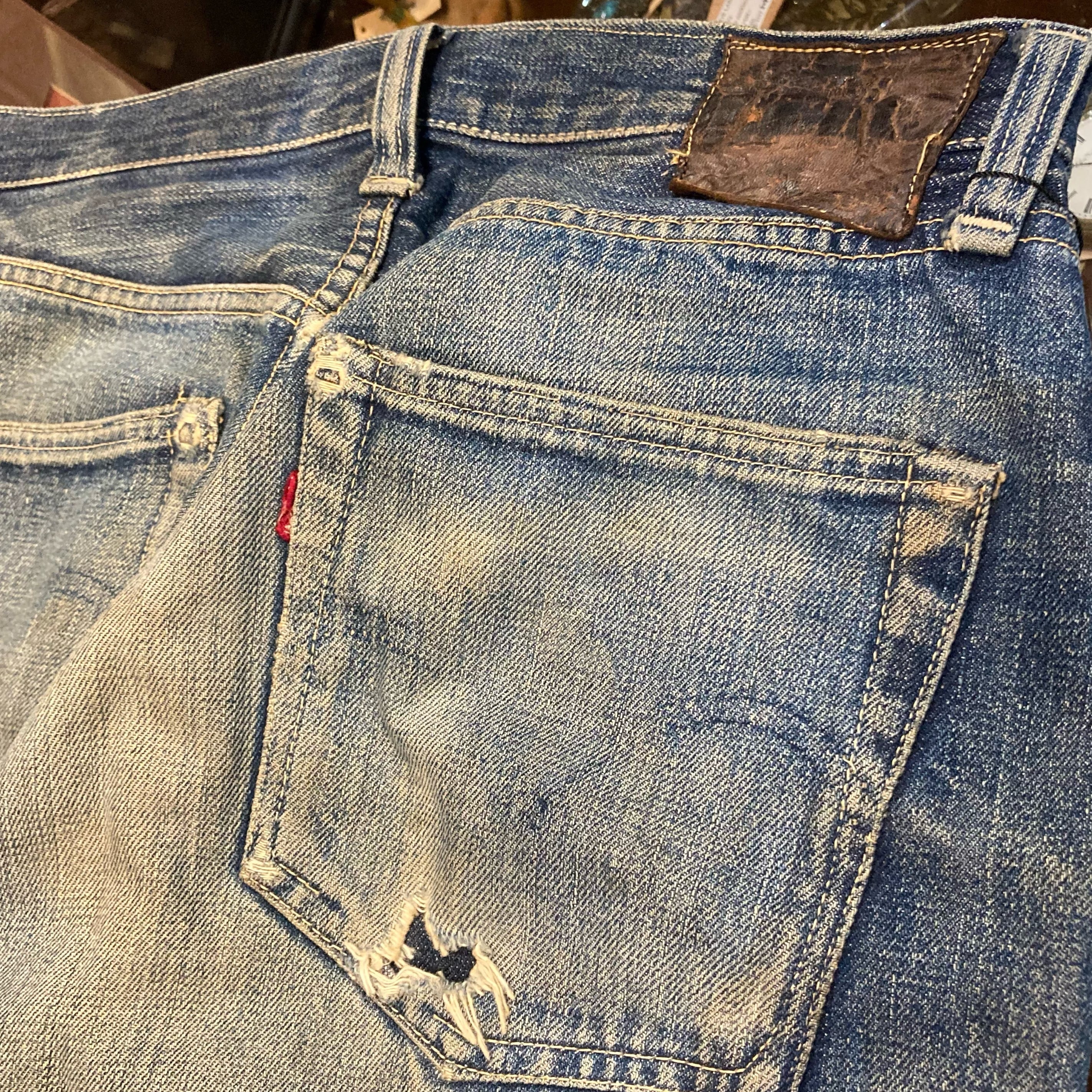 levis 501xx 革パッチ 片面タブ 47モデル リーバイス ヴィンテージ