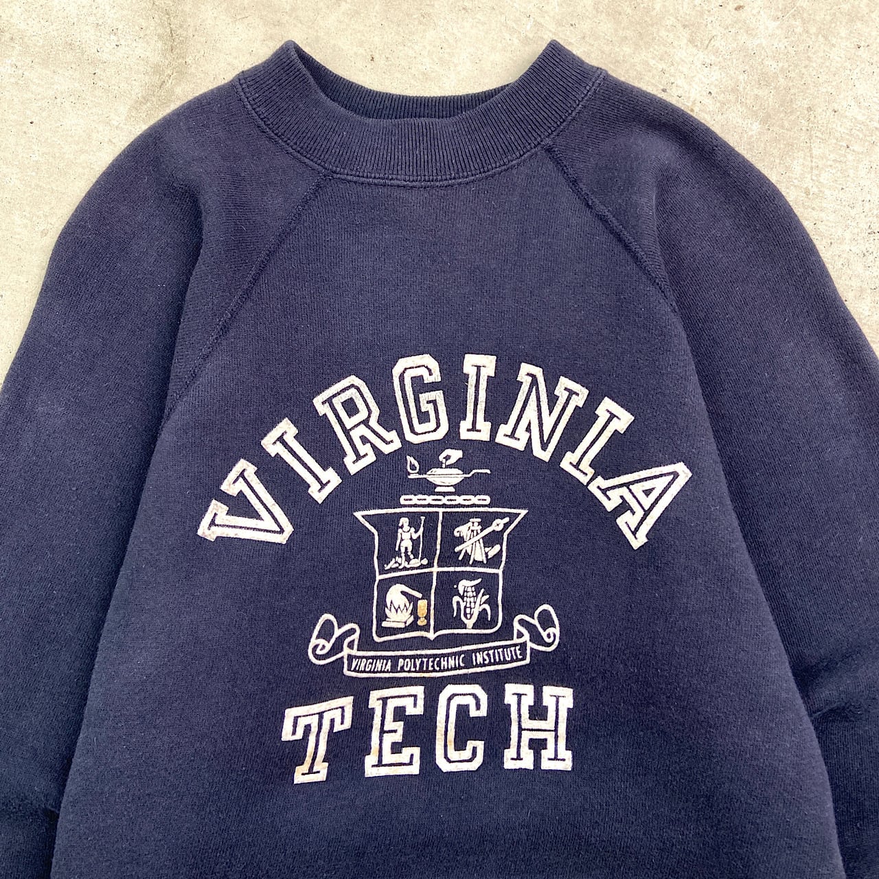 50s〜60s 前Vウィルソン ビンテージスウェット！ 背面ハーバード