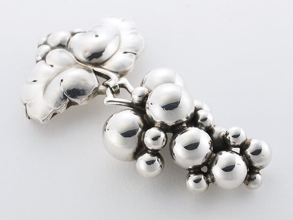 ジョージ・ジェンセン GEORG JENSEN ムーンライトグレープ ブローチ