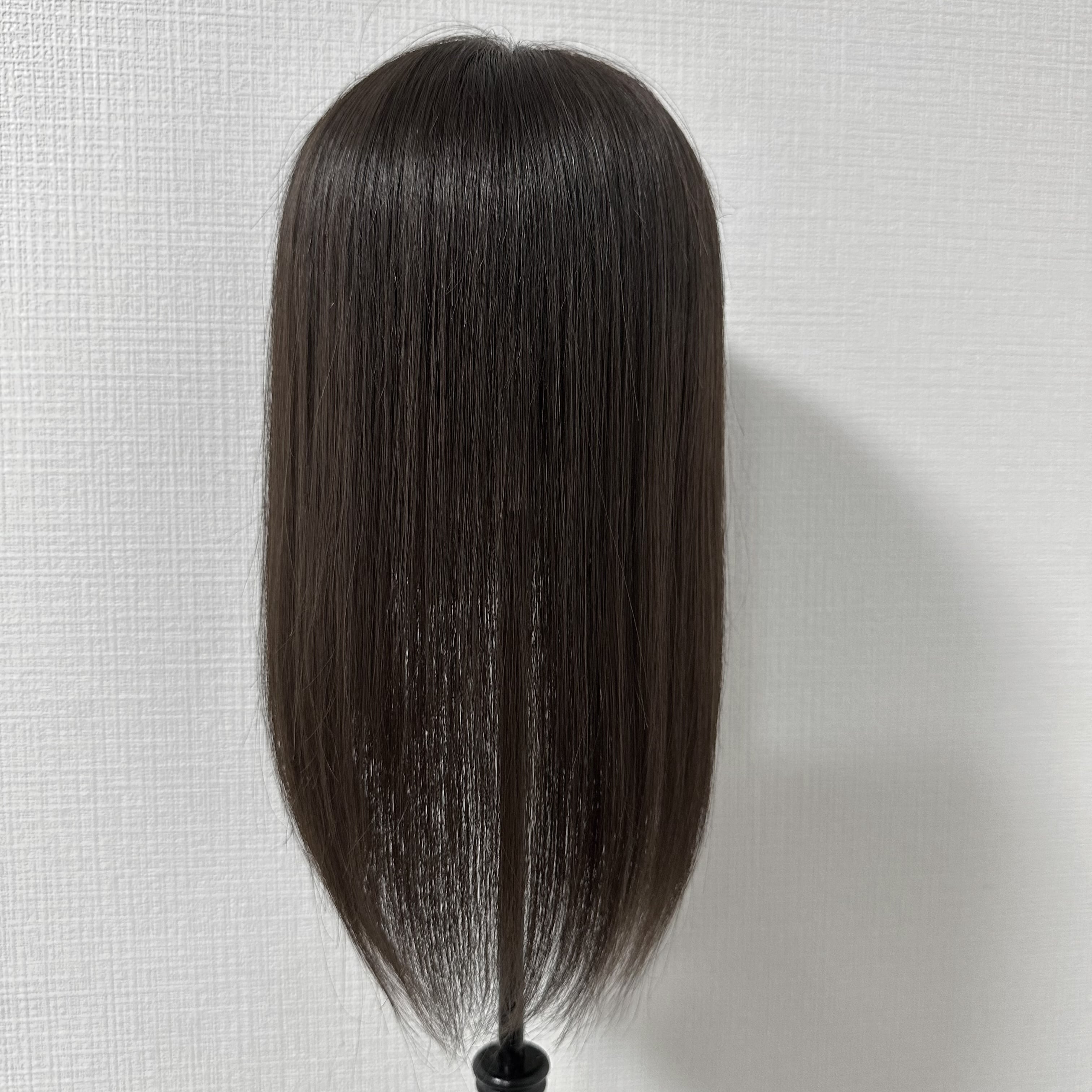 ネオピース 14×16cm 前髪あり/なし レミー人毛100% | 百合子ウィッグ