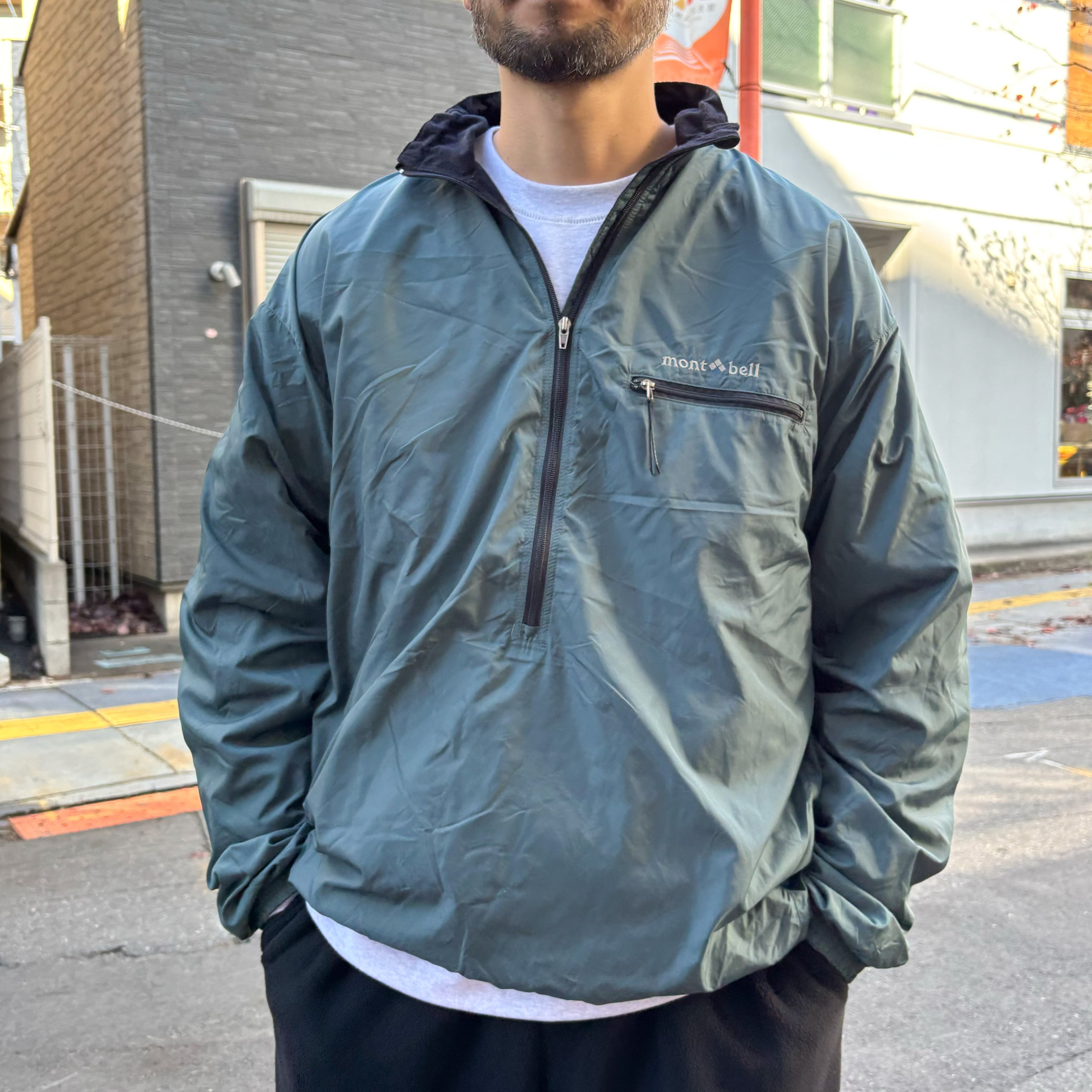 90's mont-bell Nylon Pullover Jacket XL / オールドモンベル