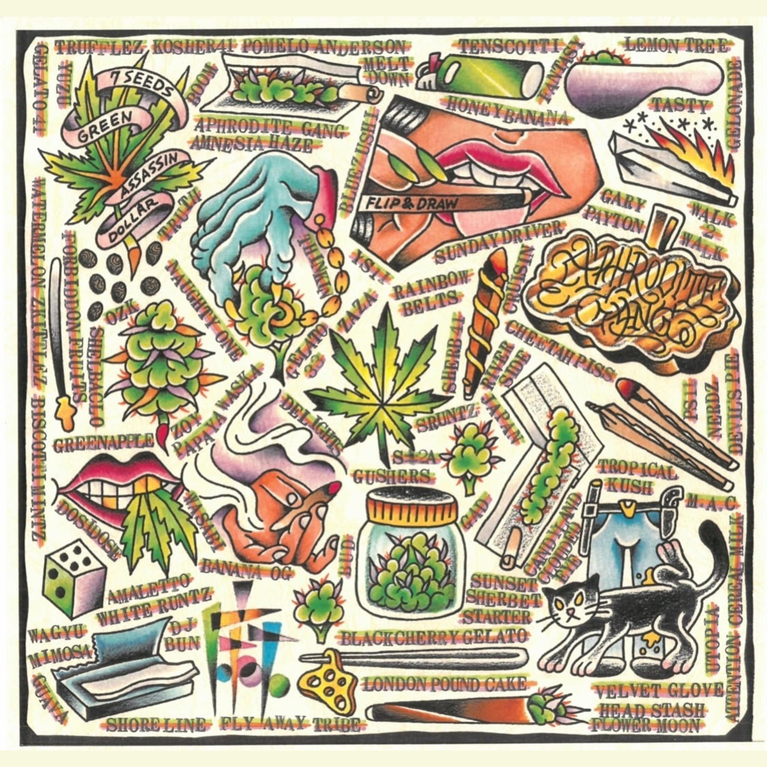 FLIP&DRAW I -2LP- / 7SEEDS&GREEN ASSASSIN DOLLAR | APHRODITEGANG