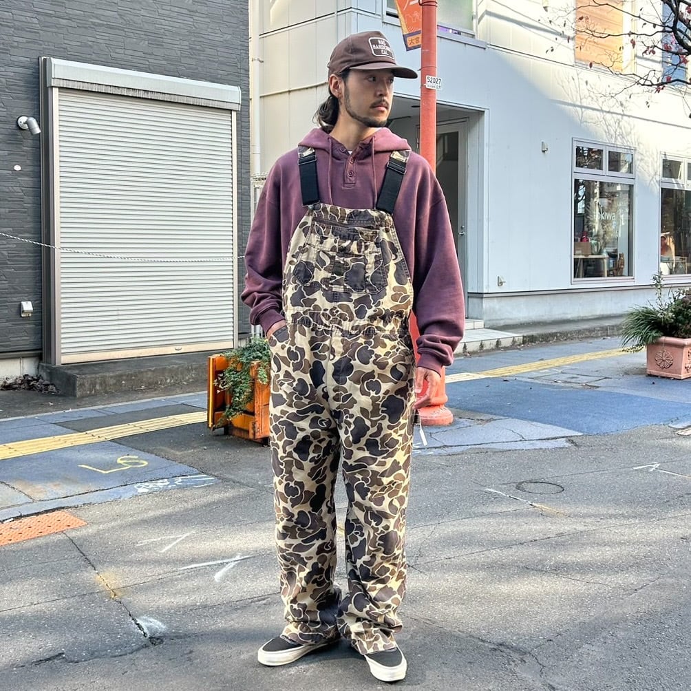 80's USA製 LIBERTY Duck Hunter Camo Overall 42 / リバティ ダック