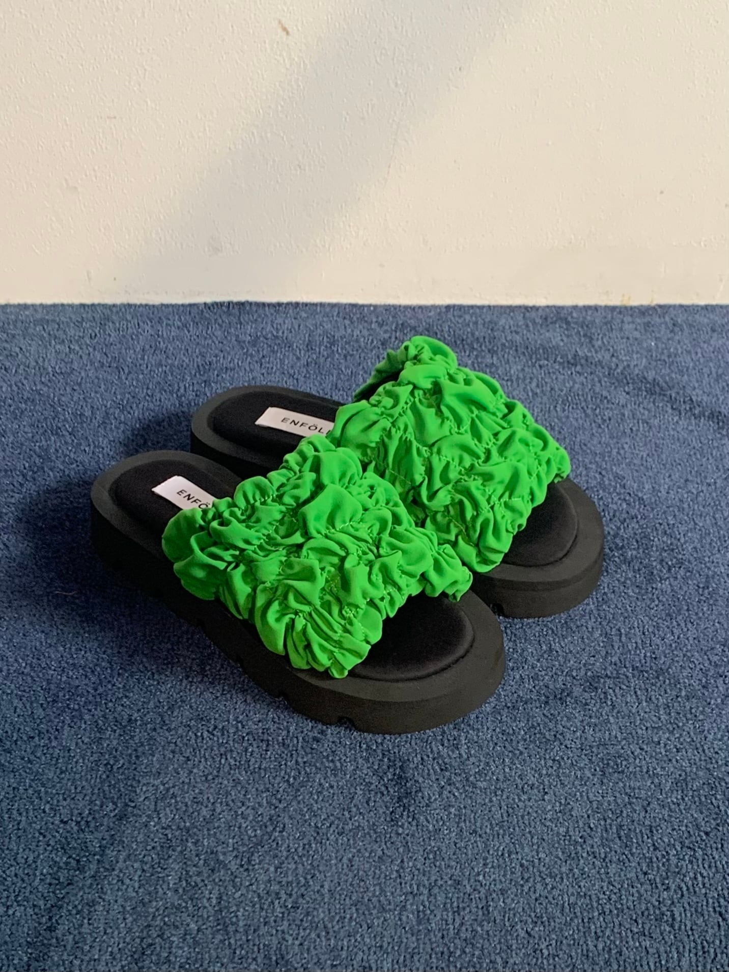 24SS】ENFOLD エンフォルド / WAVE SANDALS / サンダル | TRENT online