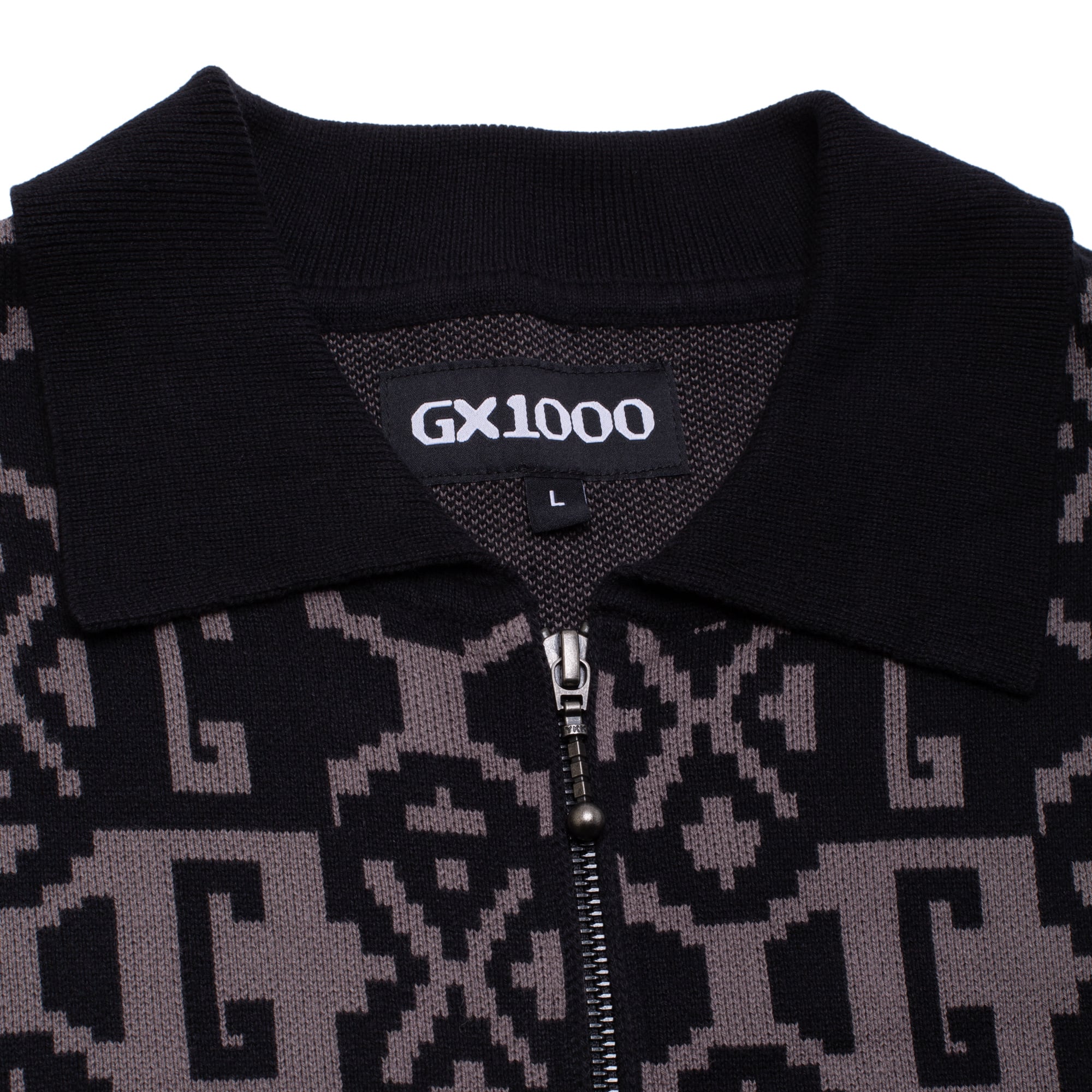 GX1000 /JACQUARD KNIT ZIP UP | youth