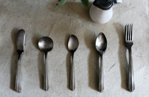 竹俣勇壱 ryo サラダスプーン/サラダフォーク | 陶屋なづな