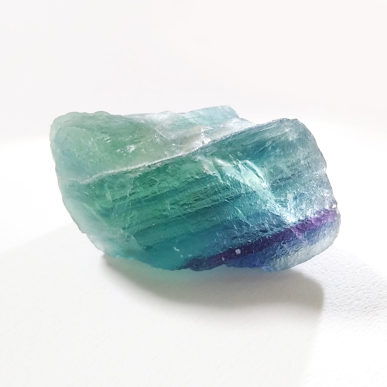 流氷みたいな蛍石 フローライト Fluorite 鉱物 原石 鉱石 天然石