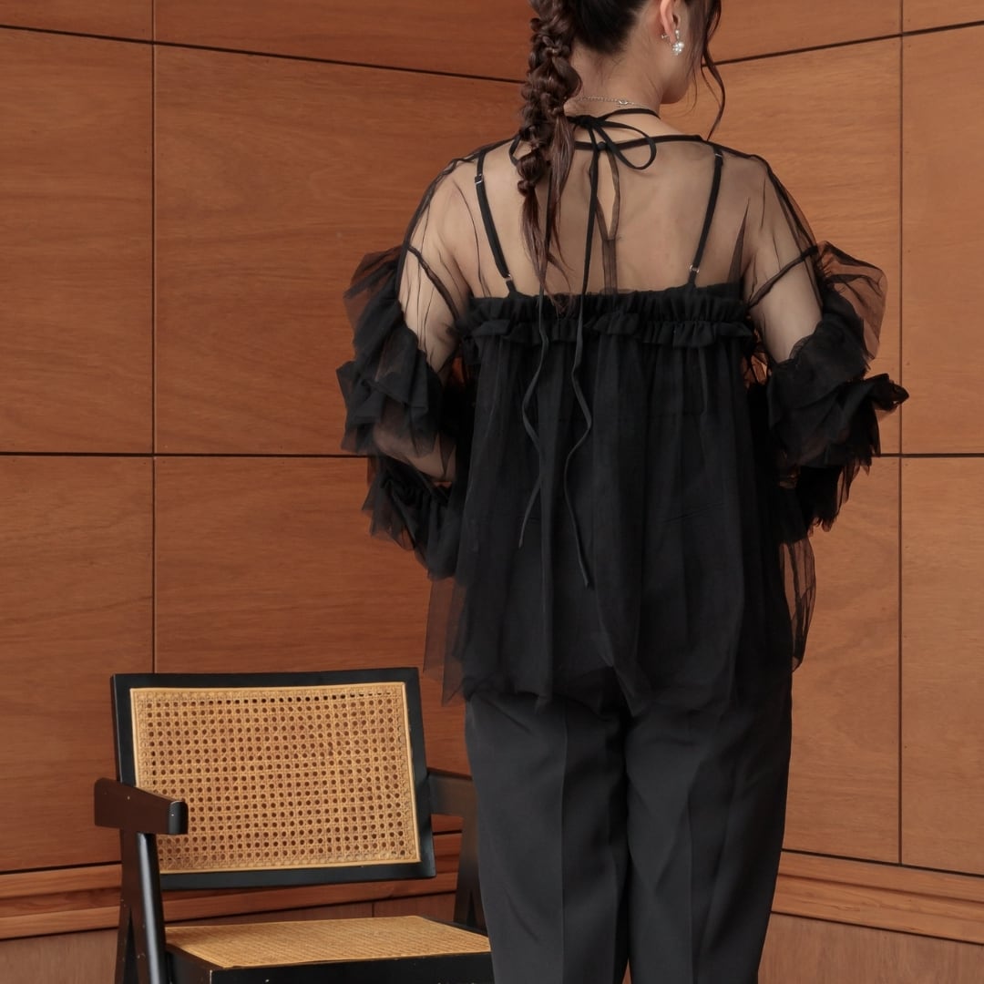 2383-50113 デコラティブチュールトップス | a.r.azalearose