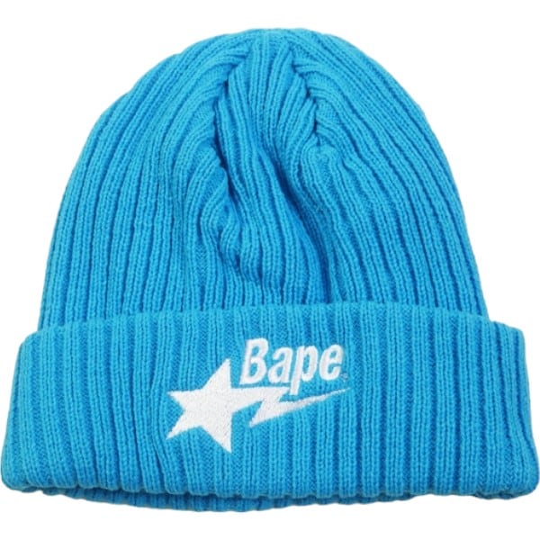 A Bathing Ape ネイビー ケーブルニット M A BATHING APE ケーブル