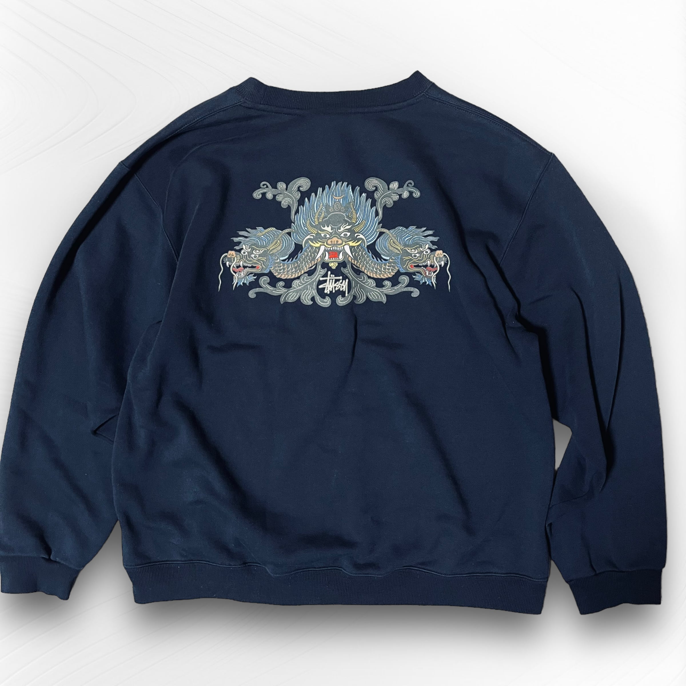 old stussy dragon sweat vintage オールド ステューシー トレーナー