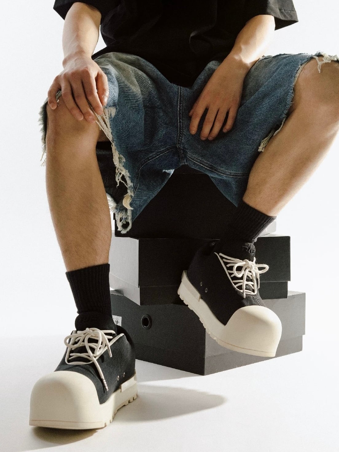 ROCKSTA × F.V.V.O】THICK SOLED LOW BOOTS | OVERTURE WEB SHOP