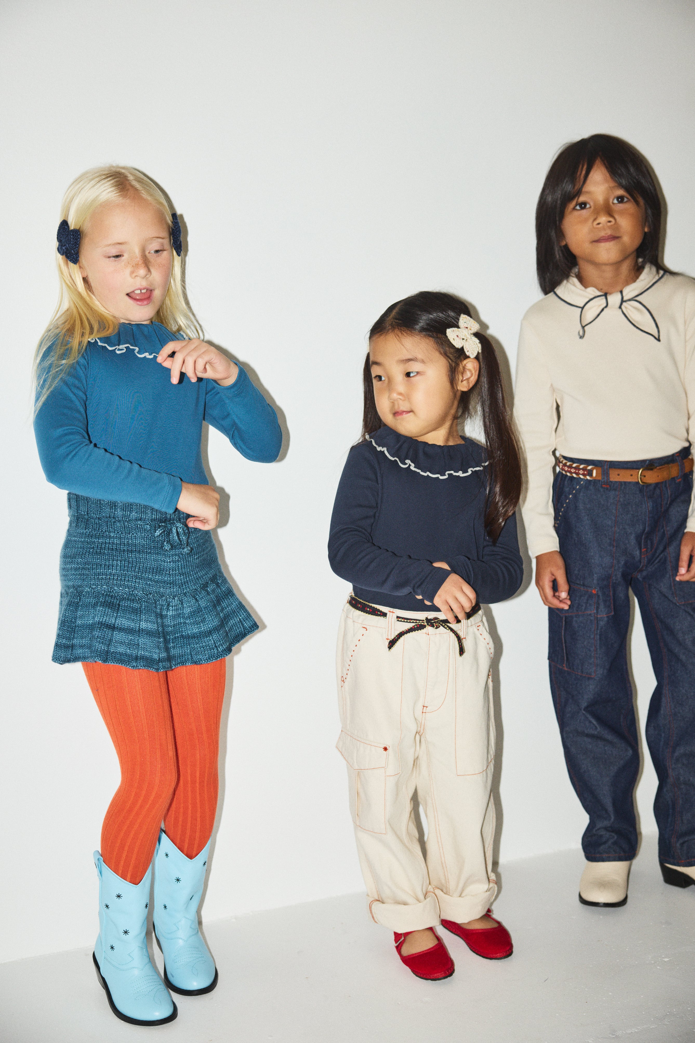 Misha & Puff Baby Puff Bow Set Snowglobe Confetti | RESONASON