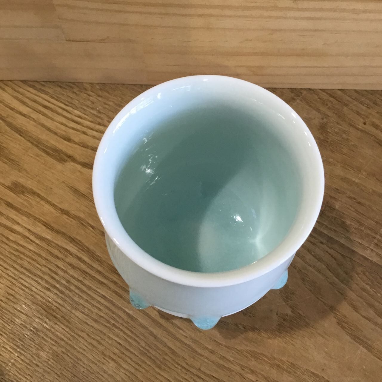 笠間焼 小林哲也作「雫 - shizuku -」 湯のみ | 趣味の園芸と陶器山竹