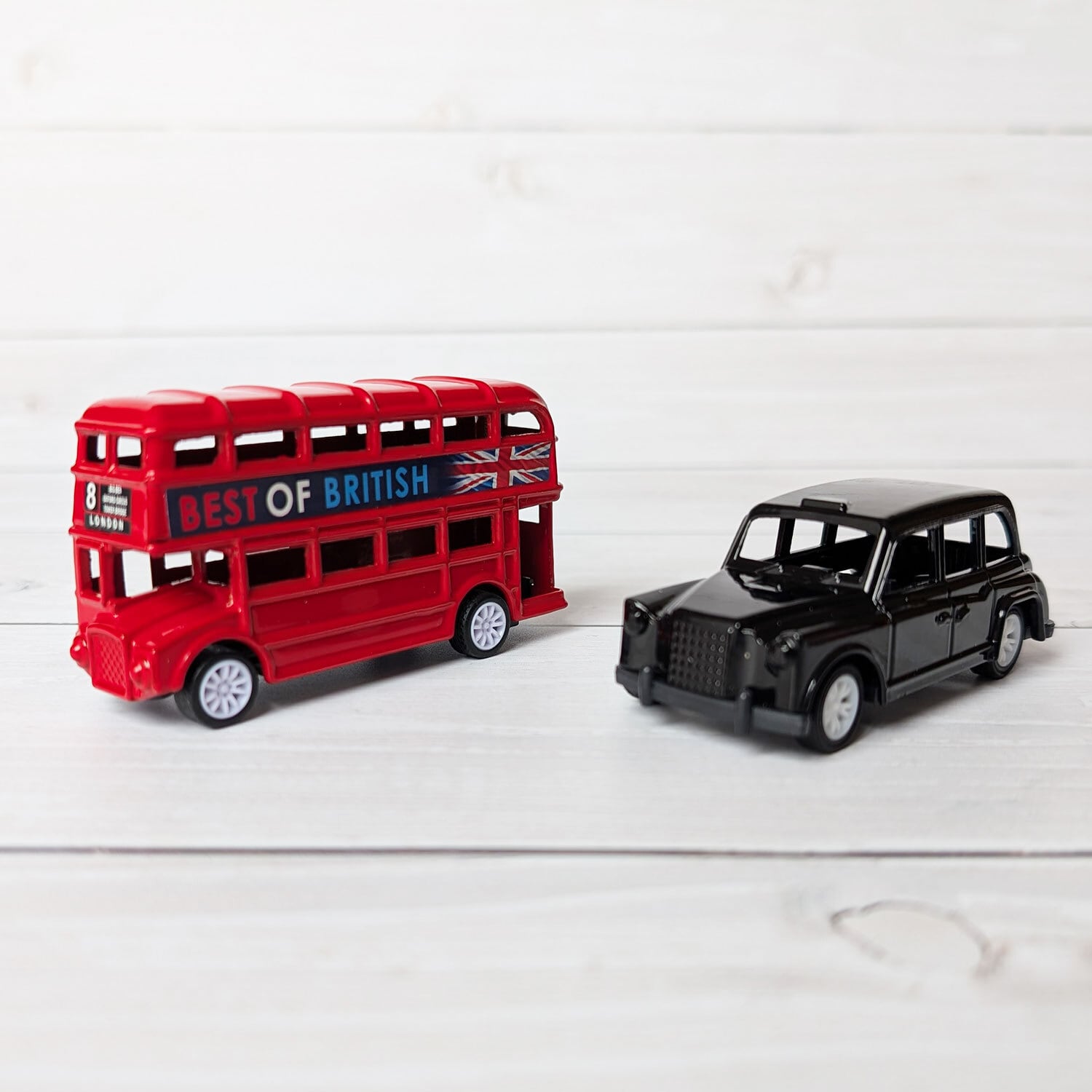 ロンドンバス＆ブラックキャブ型ミニカーセット Elgate Products 90141