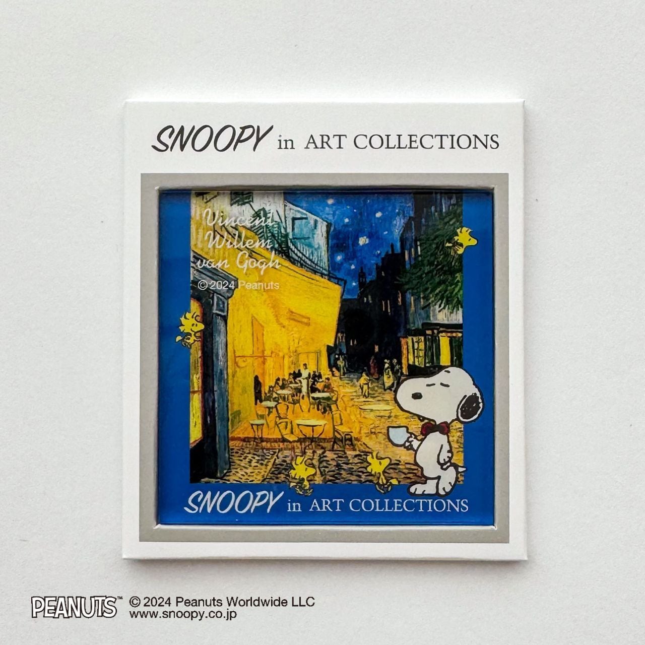 スヌーピー アクリルマグネット ゴッホ 夜のカフェテラス | hmm, by