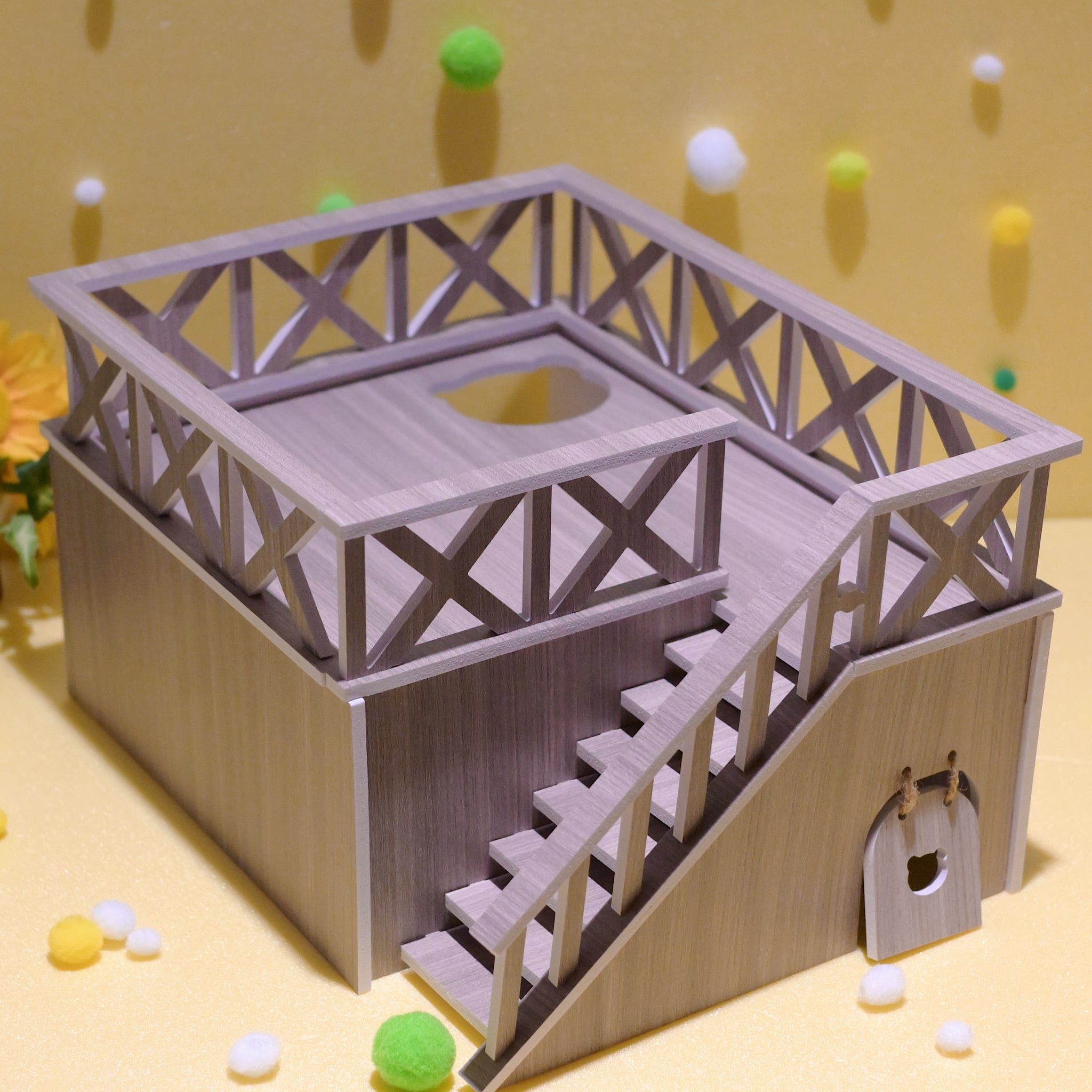 ロフトハウス 23.1cm × 29.5cm × 17cm | ハムスターボックス 公式SHOP