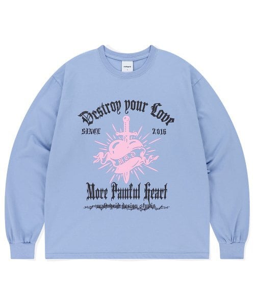 ☆NCT WISH サクヤ 着用！！【MAHAGRID】PAINFUL LS TEE - 2COLOR | もごつ