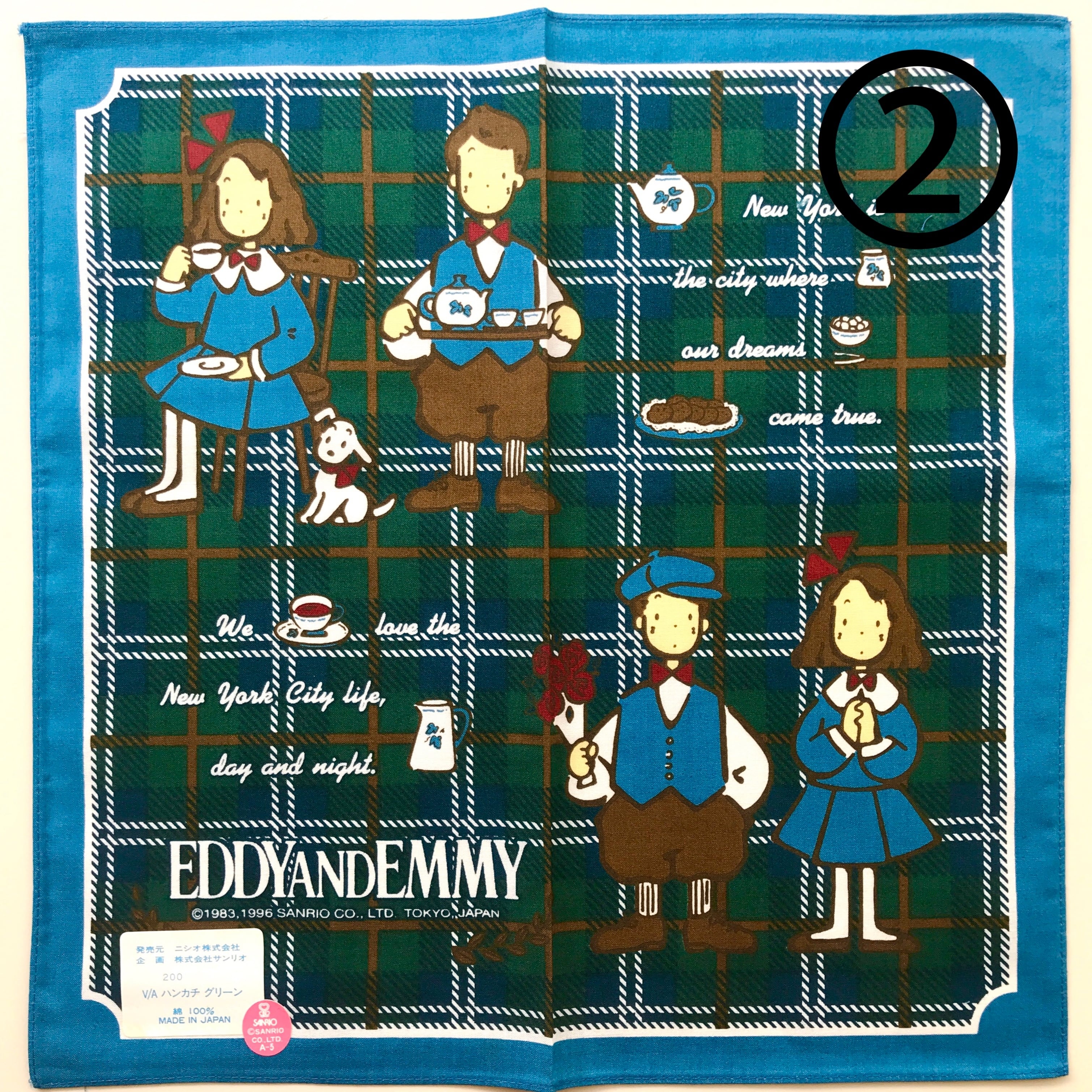 サンリオ☆ザ ボードビル デュオ☆当事物ハンカチ1P | ガラクタや