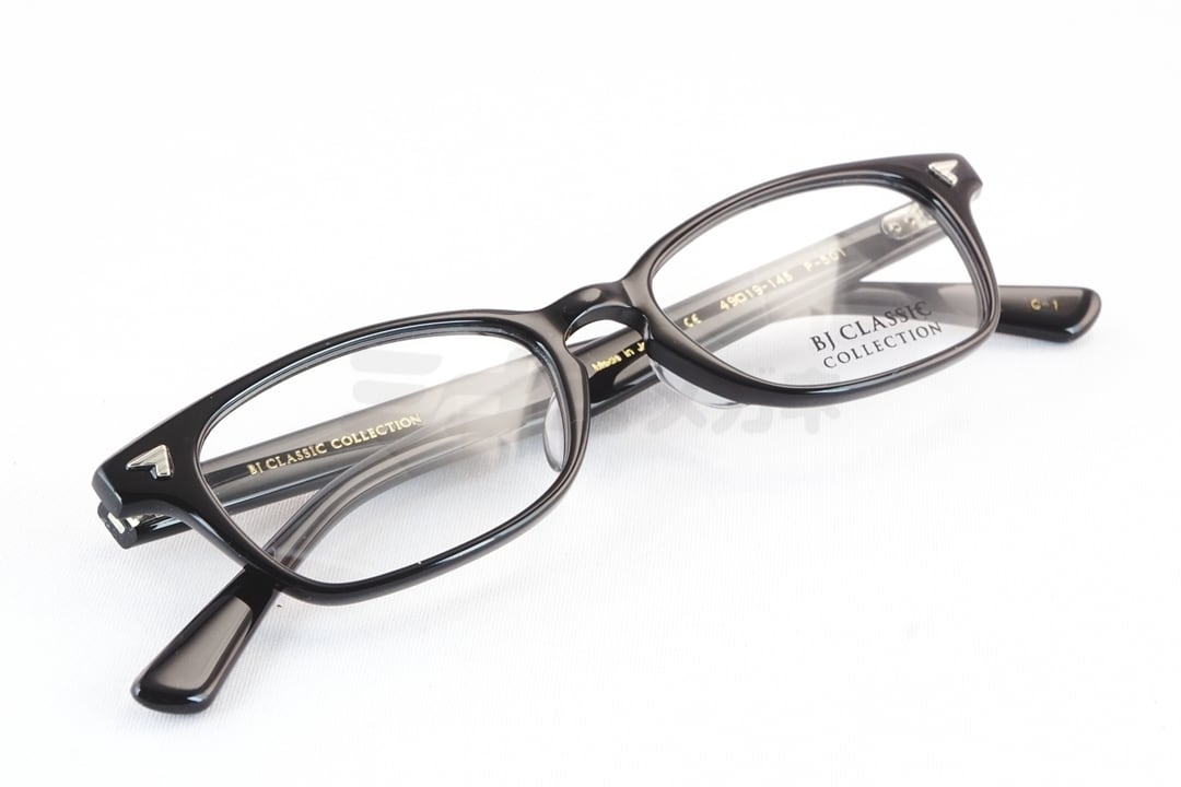 櫻井翔さん着用モデル】BJ CLASSIC メガネ P-501 C-1 スクエア