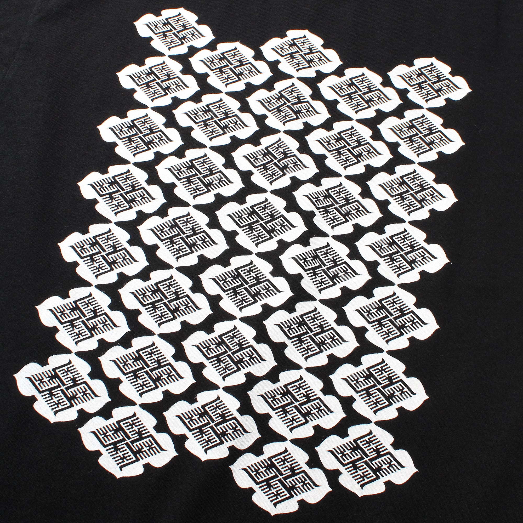 GAKKIN × BUDSPOOL 花罰家紋 PATTERN L/S TEE | APHRODITEGANG HOLDINGS