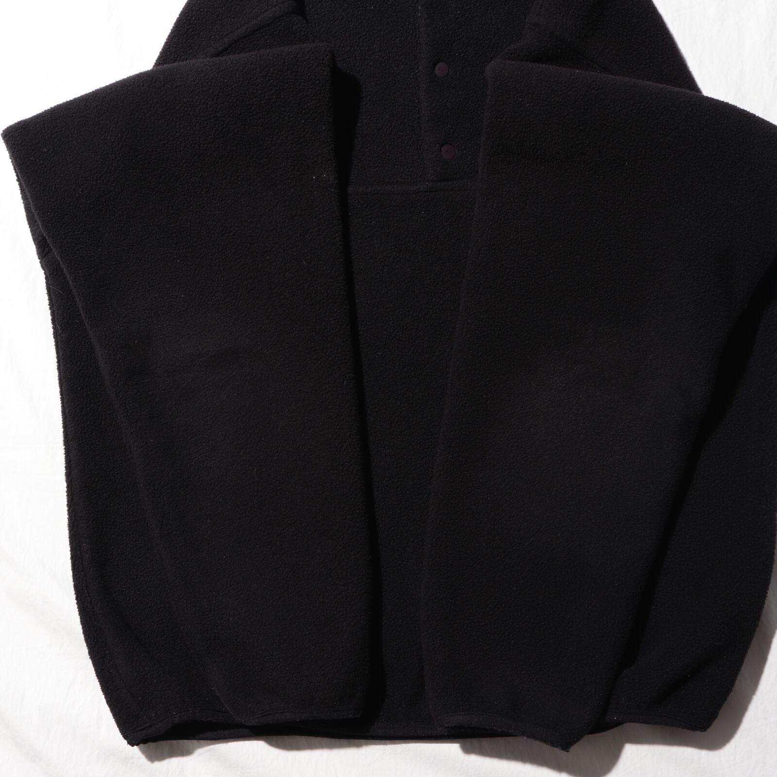 美品 M 黒×黒 USA 01年 シンチラスナップT Patagonia パタゴニア