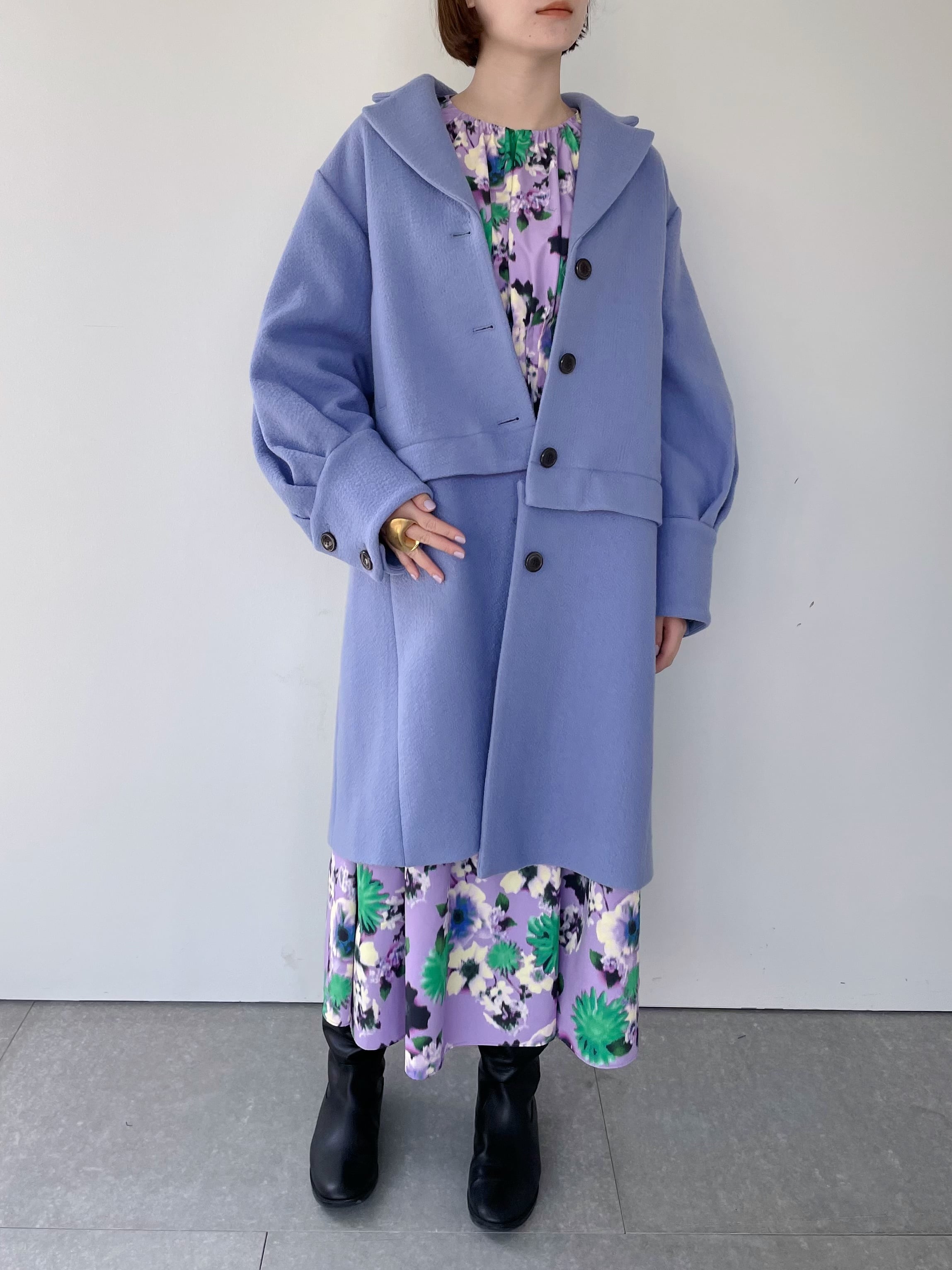 MUVEIL フラワープリントワンピース | KOKO