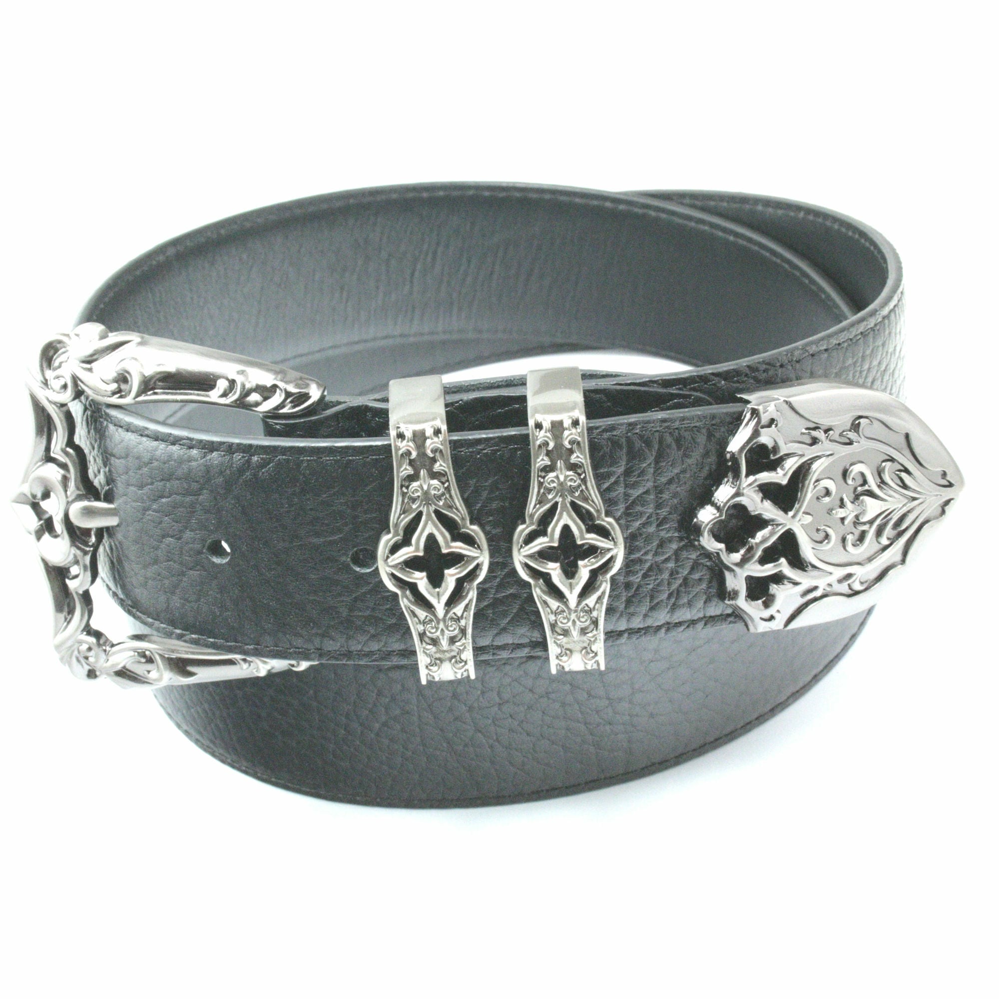 その他売り上げランキング4位】アンティークバックル4ピースベルト