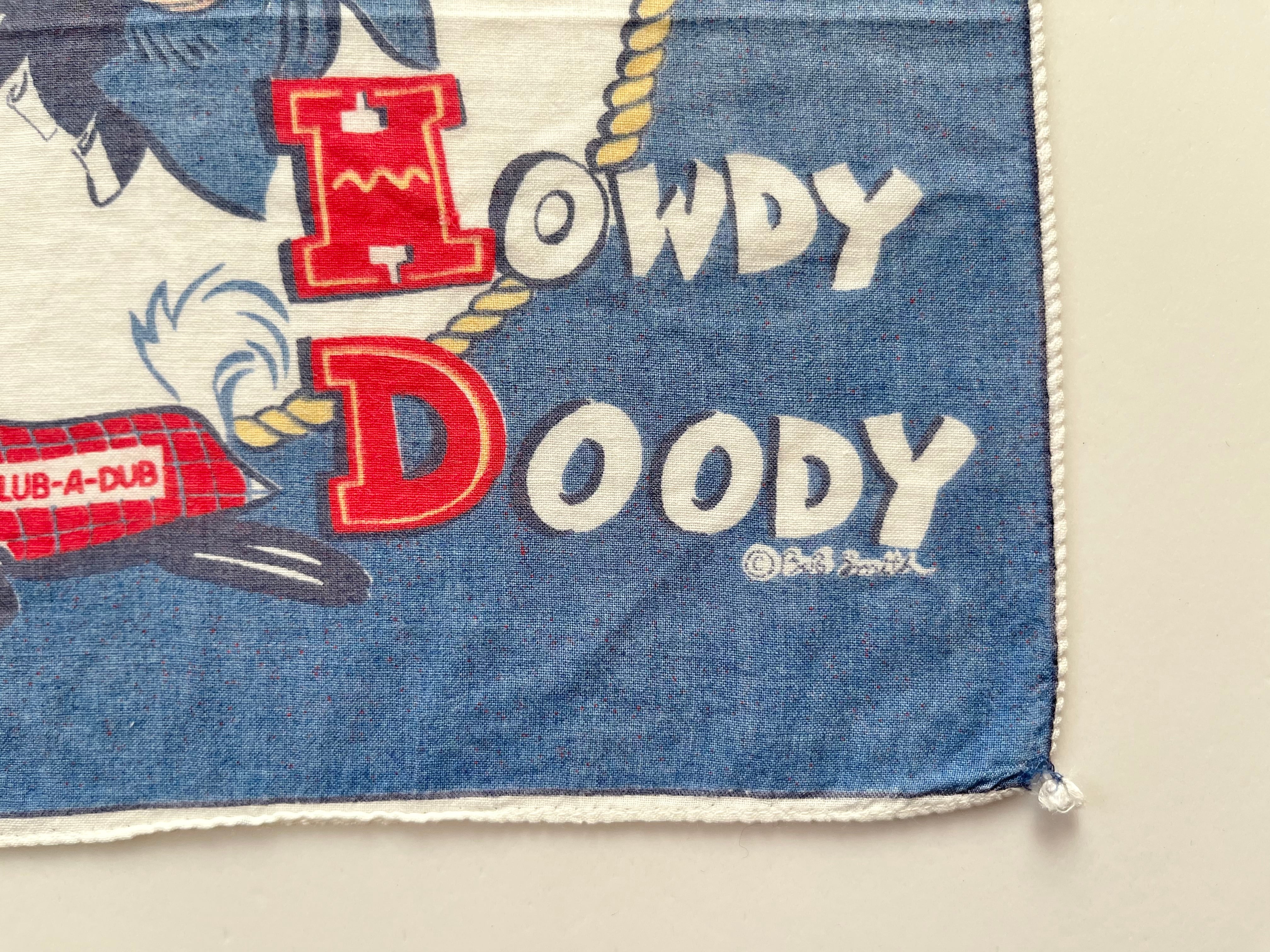 1950s Howdy Doody(ハウディードゥーディー) ヴィンテージハンカチ