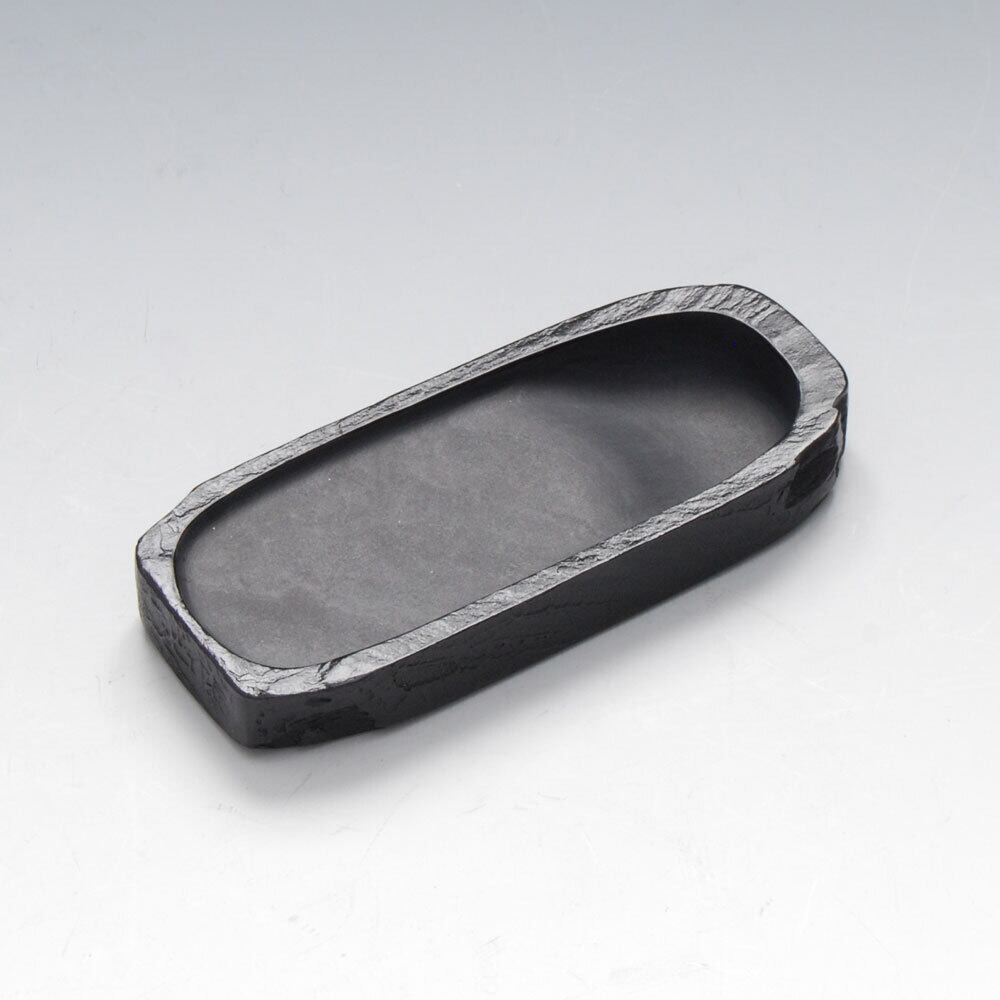 雄勝硯 天然型共蓋付三五度 105×45×21mm | ogatsusuzuri