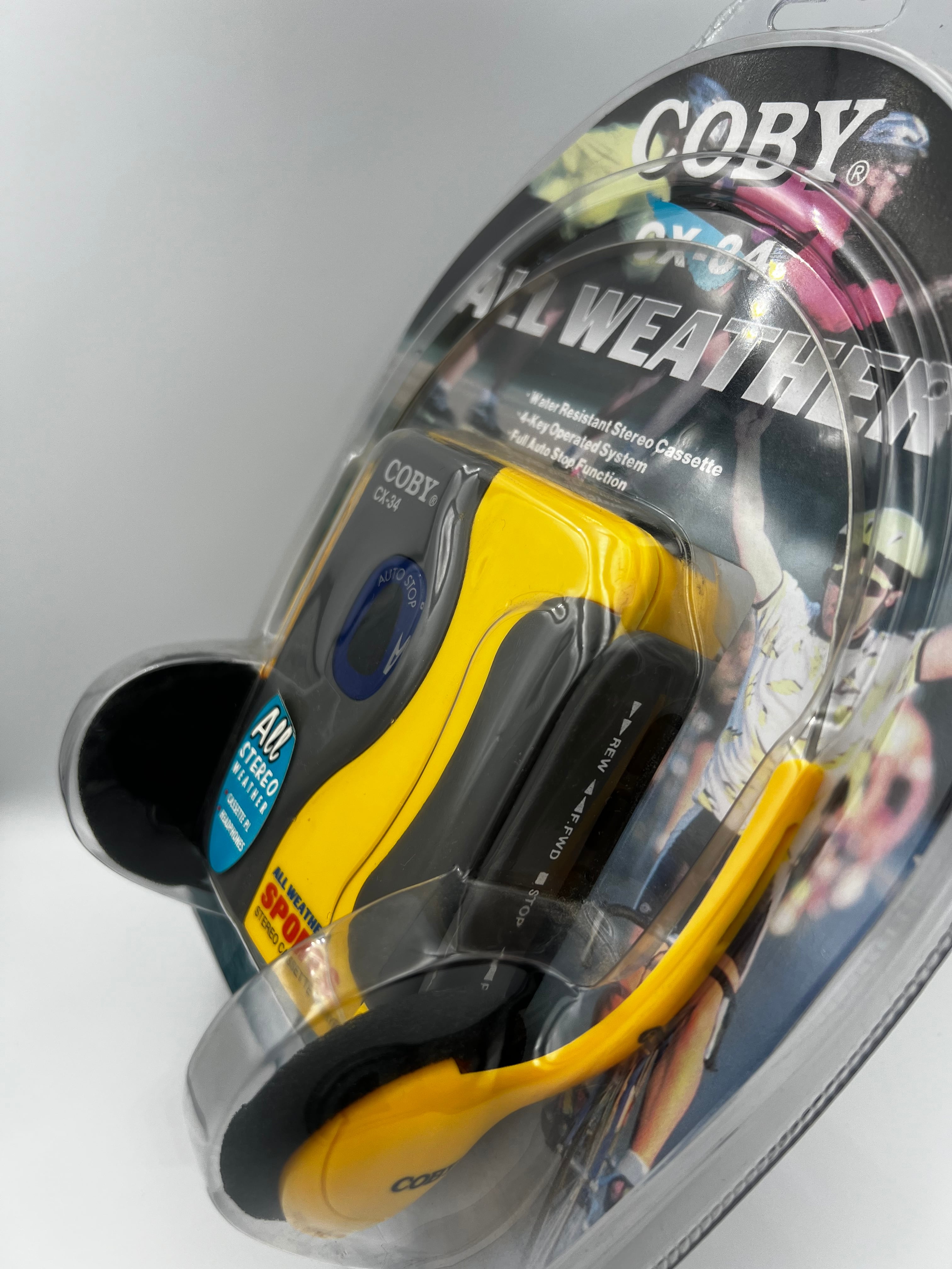 未開封 COBY SPORTS CX-34 カセット ウォークマン ポータブル | TAPE PACKS