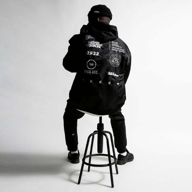 reversal】Majestic × rvddw SATIN STADIUM JKT 2 スタジアム