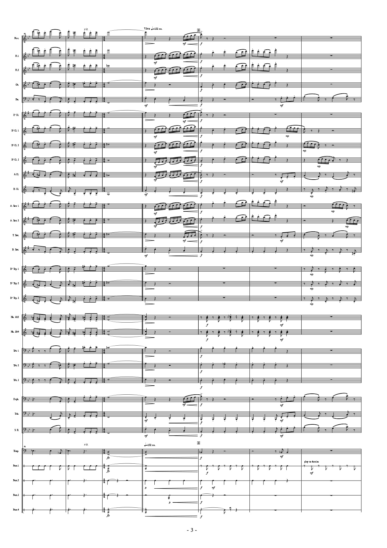 スケルツァンド / Scherzando 2017年度全日本吹奏楽コンクール課題曲Ⅰ