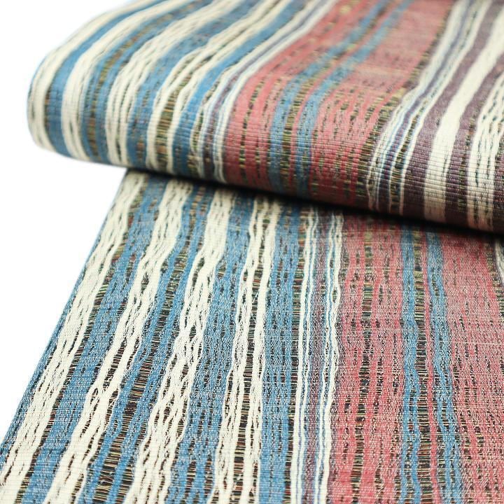 博多織の名門【小森草木染工房】 優美な【草木染】 全通・リバーシブル