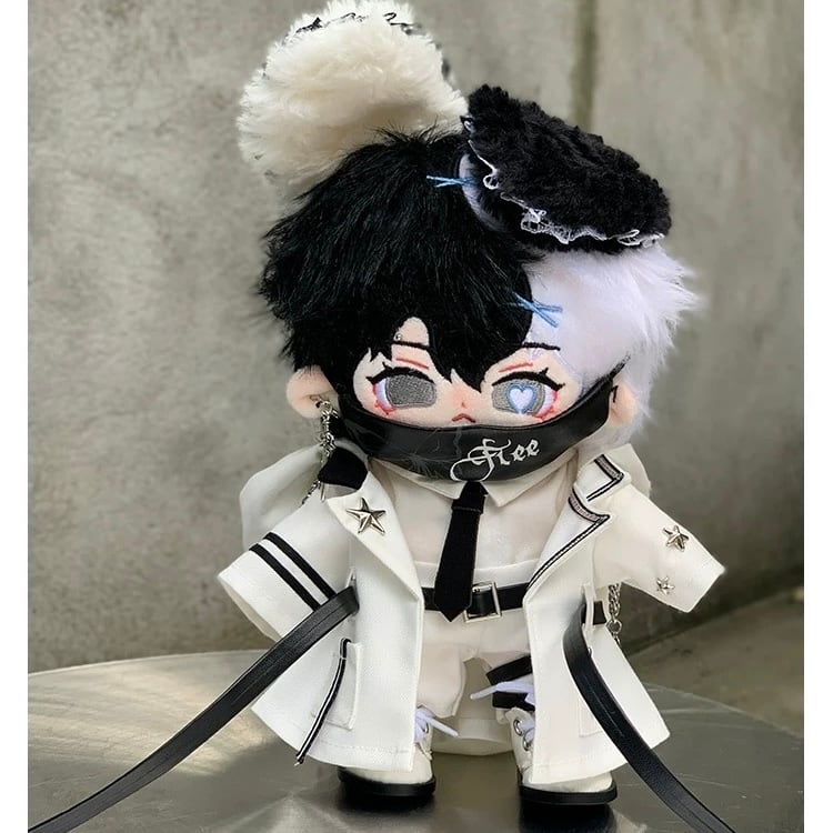 20cmぬい服】ビッグフードの星スーツコーデ 着せ替えぬいぐるみ用 お