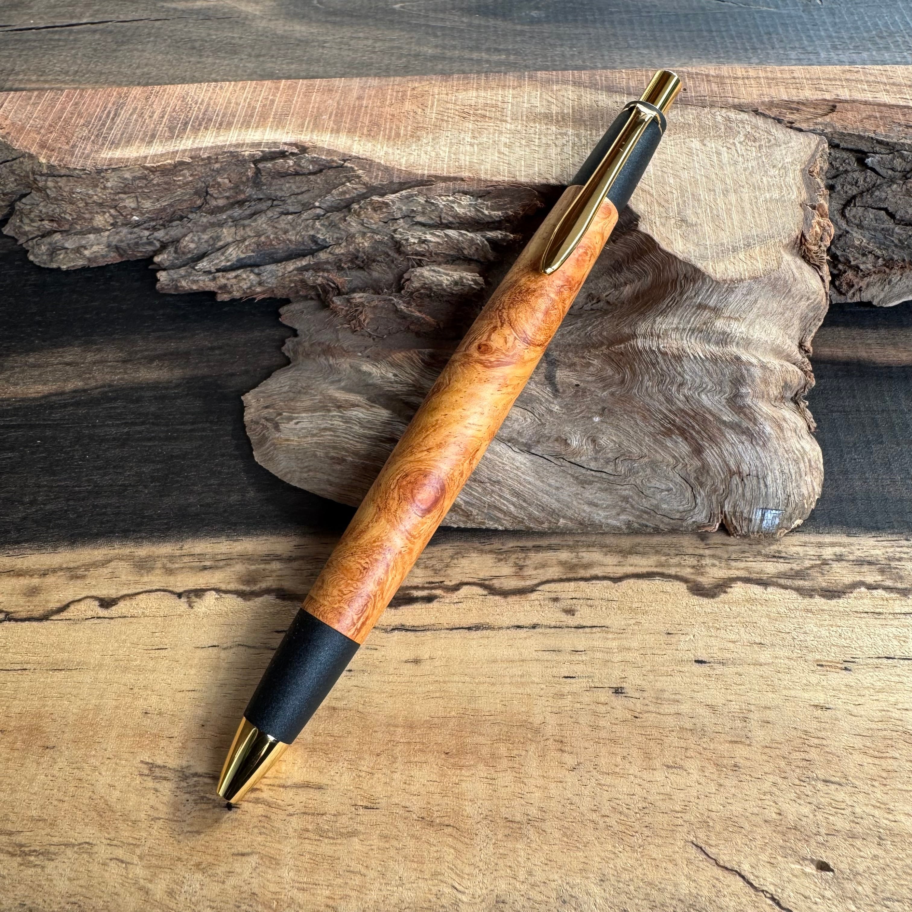 花梨瘤（アフゼリア）【受注生産の木軸ペン】 | 『ボナン』 -木軸ペンの店-
