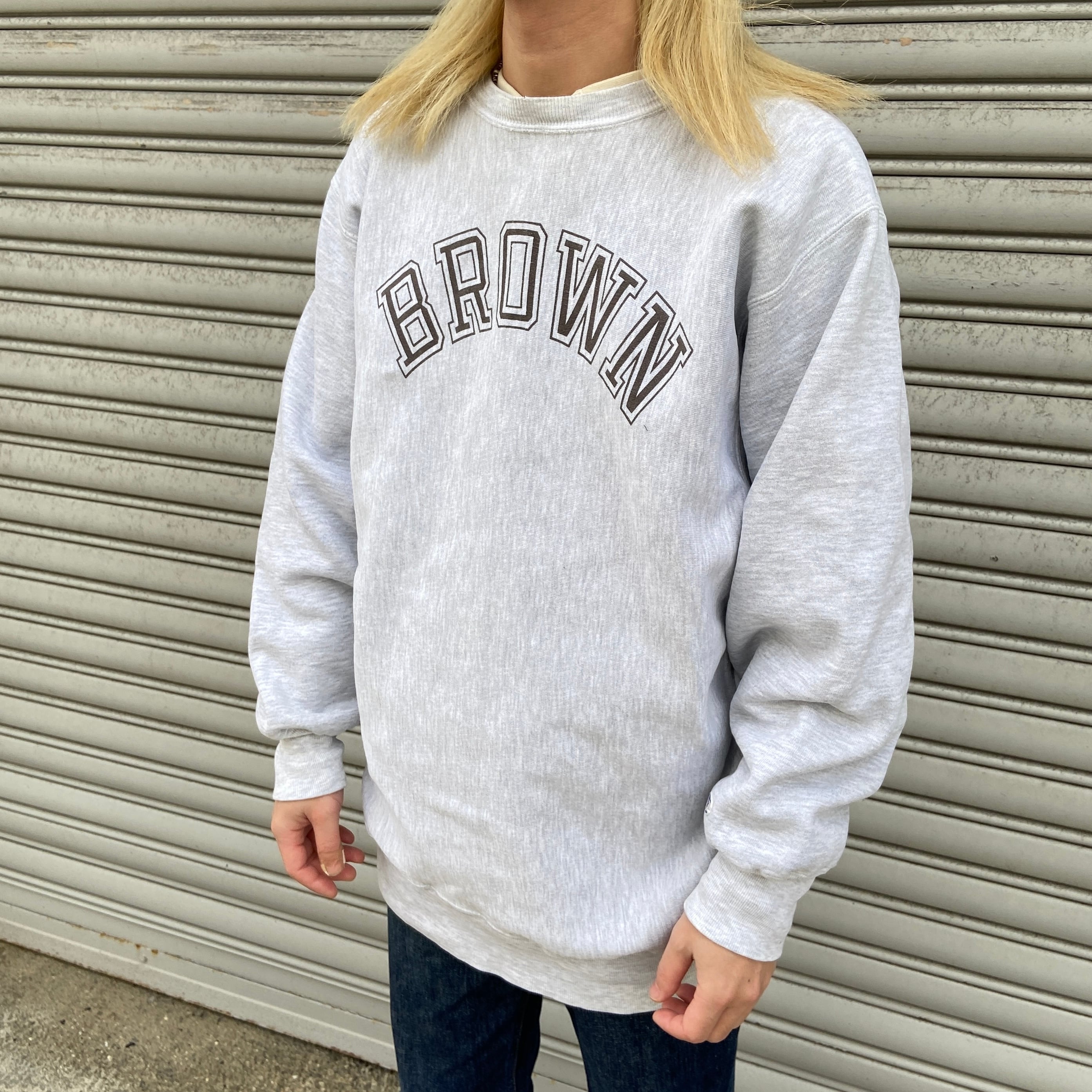 90s メキシコ製 Champion リバースウィーブ ブラウン大学 XXL | 古着屋 Uan